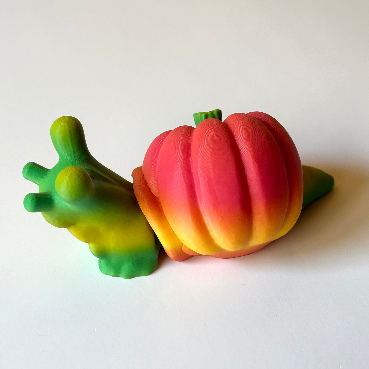 Pumpkin Snail - 3D Printed Articulating Figure