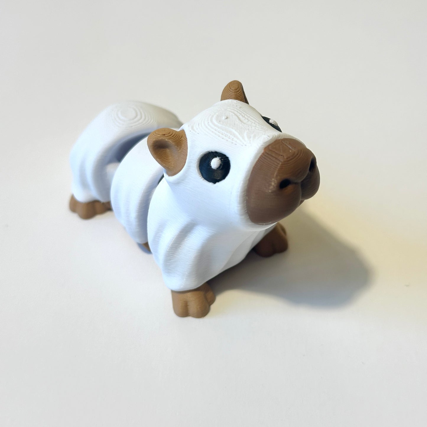 Ghost Capybara - 3D Printed Articulating Figure