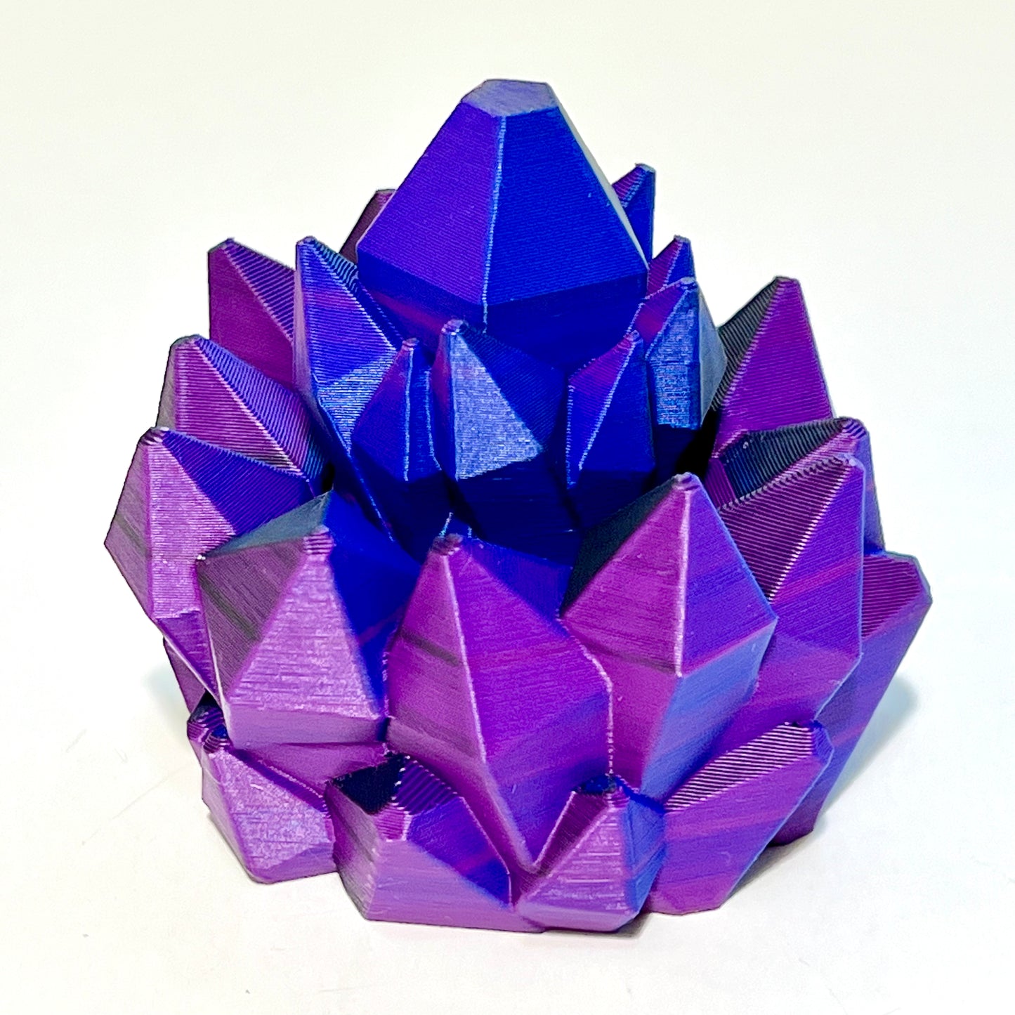 Crystal Fidget Spinner - 3D Printed Articulating Figure