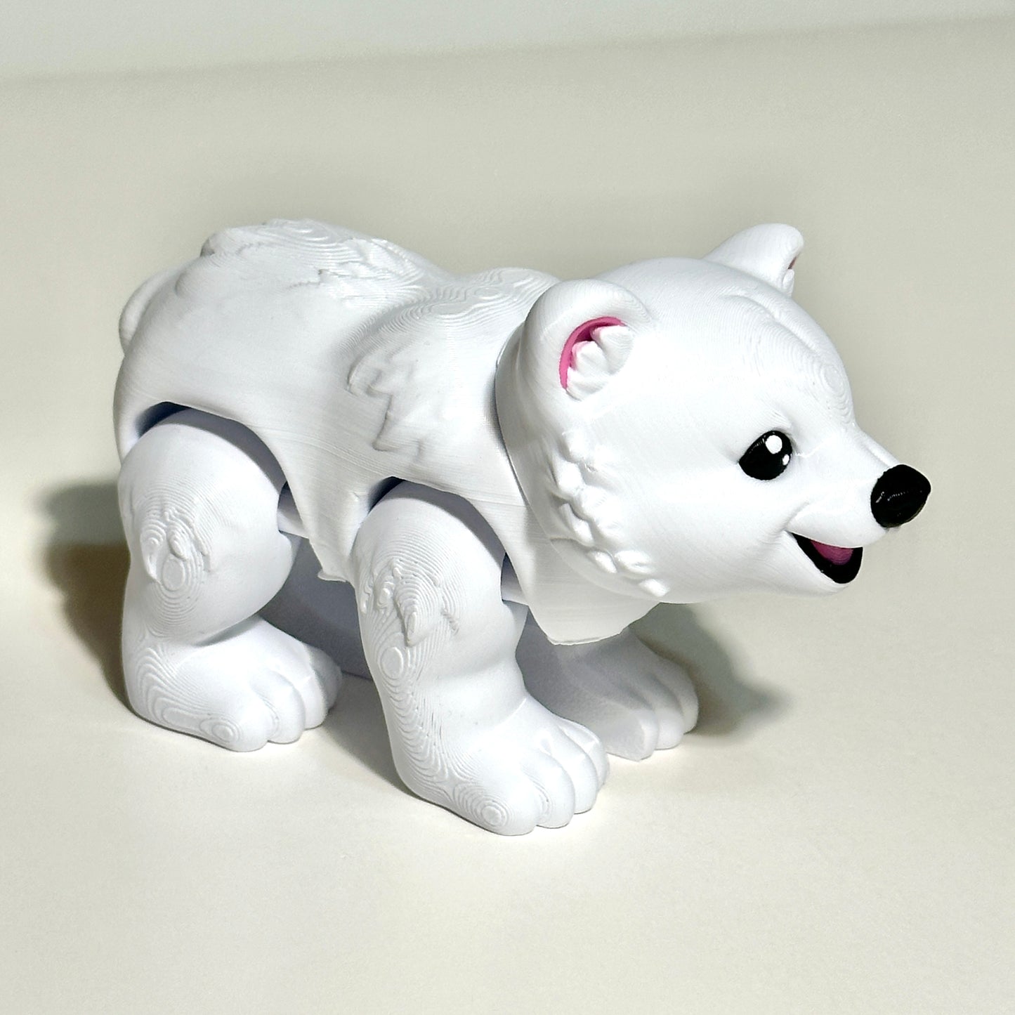 Polar Bear - 3D Printed Articulating Figure