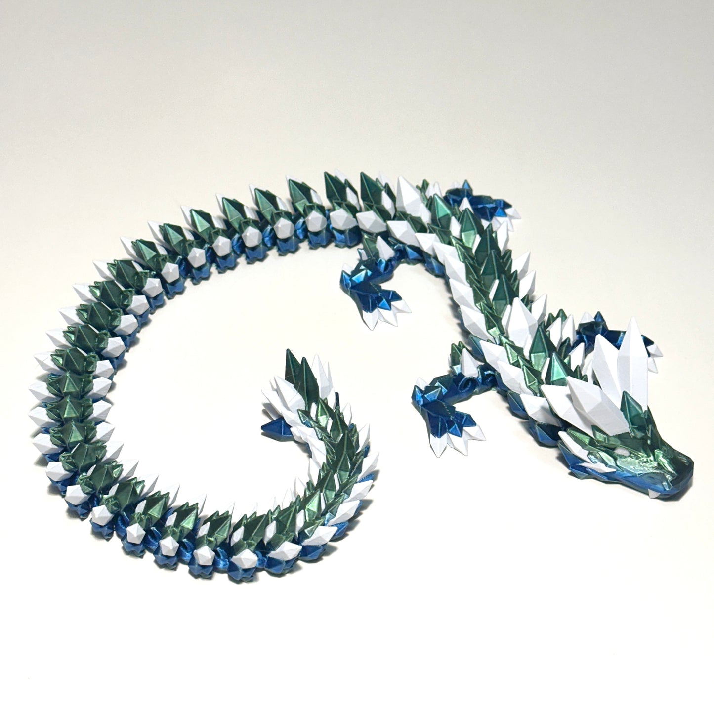 Large Crystal Dragons - 3D Printed Articulating