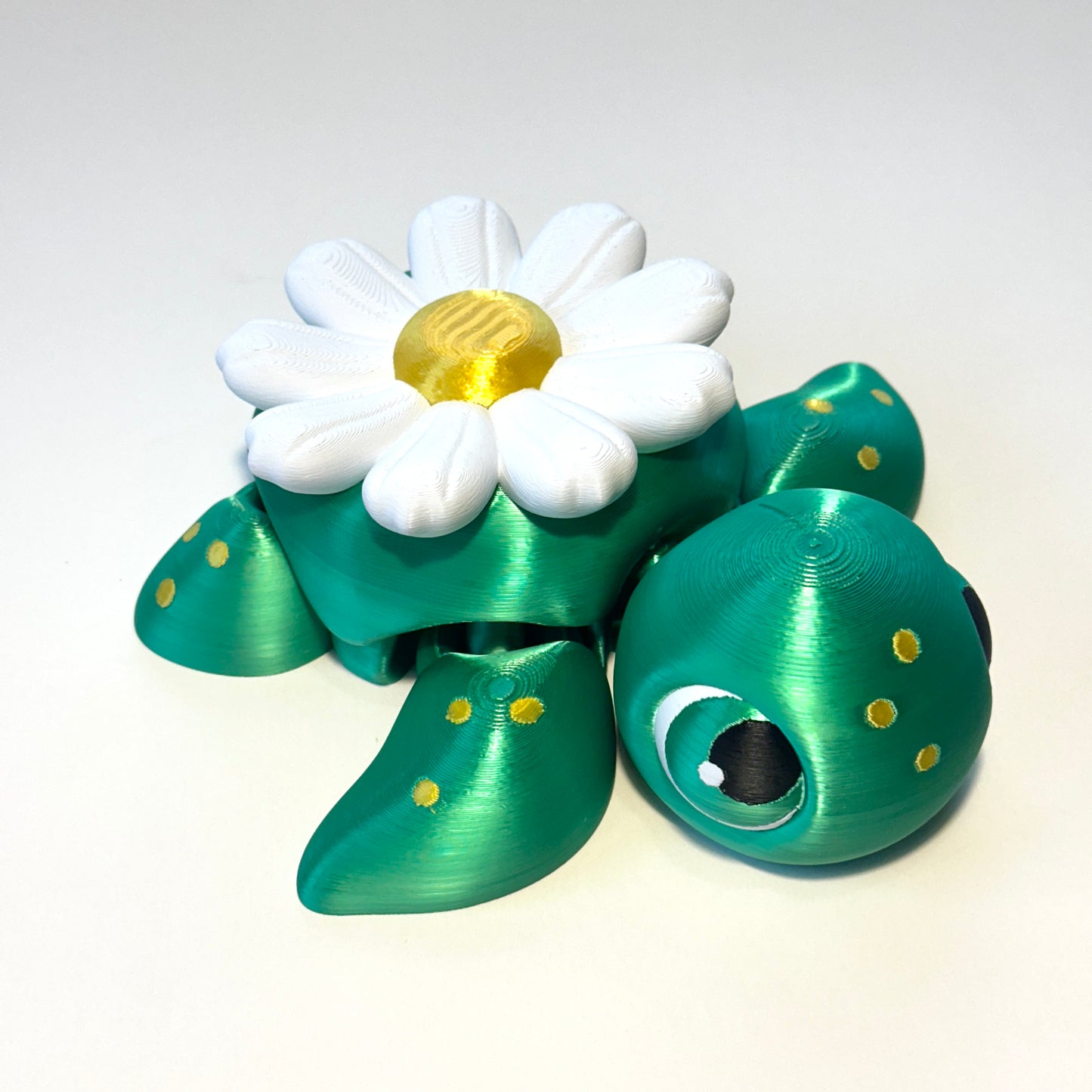 Giant Daisy Turtle - 3D Printed Articulating Figure