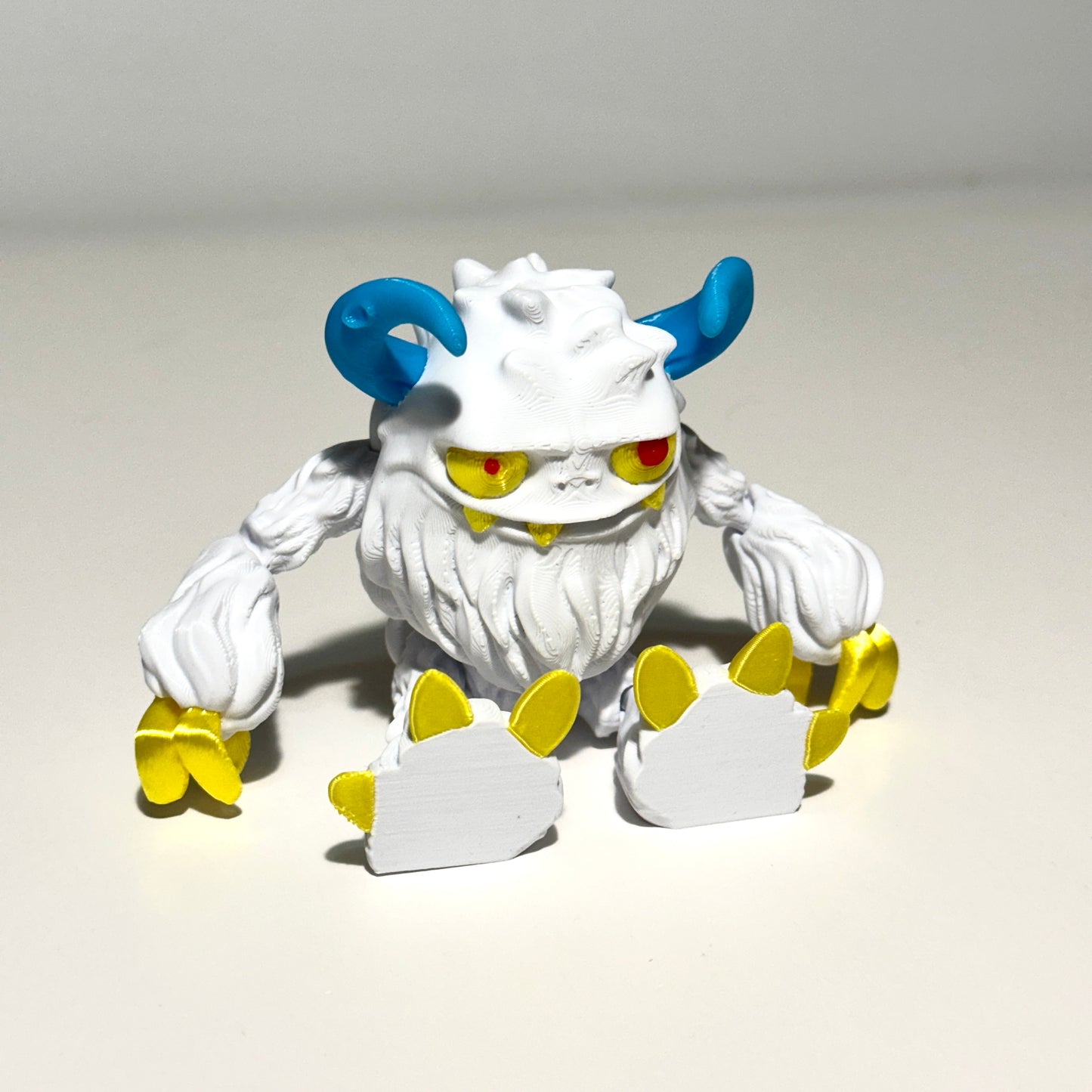 Creepy Yeti - 3D Printed Articulating FIgure