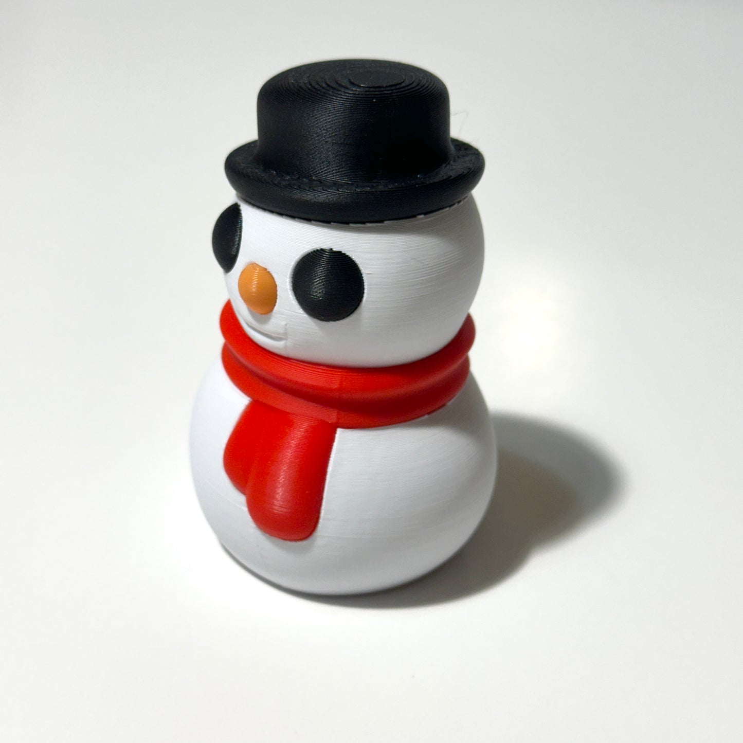 Christmas Snowman - 3D Printed Articulating Figure