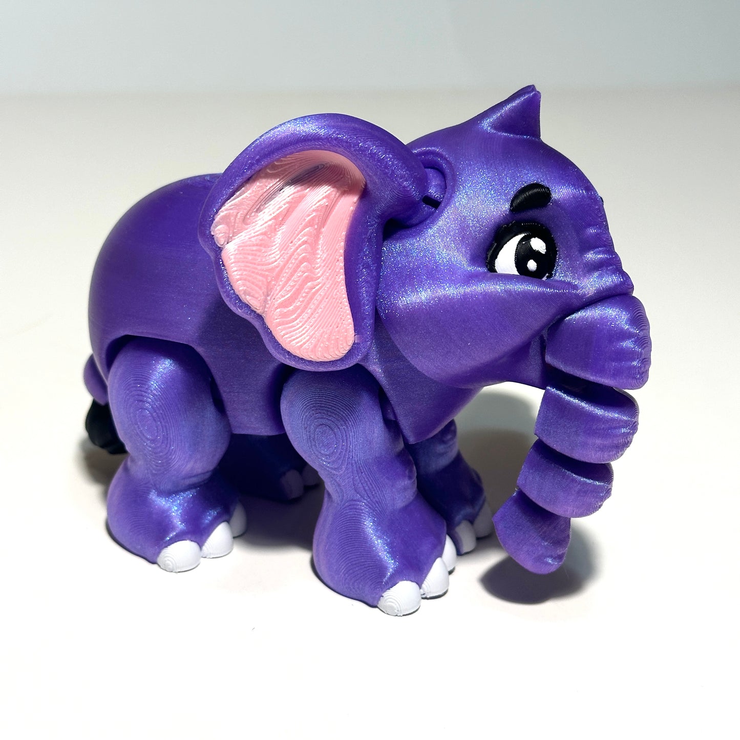 Baby Flexi Elephant - 3D Printed Articulating Figure