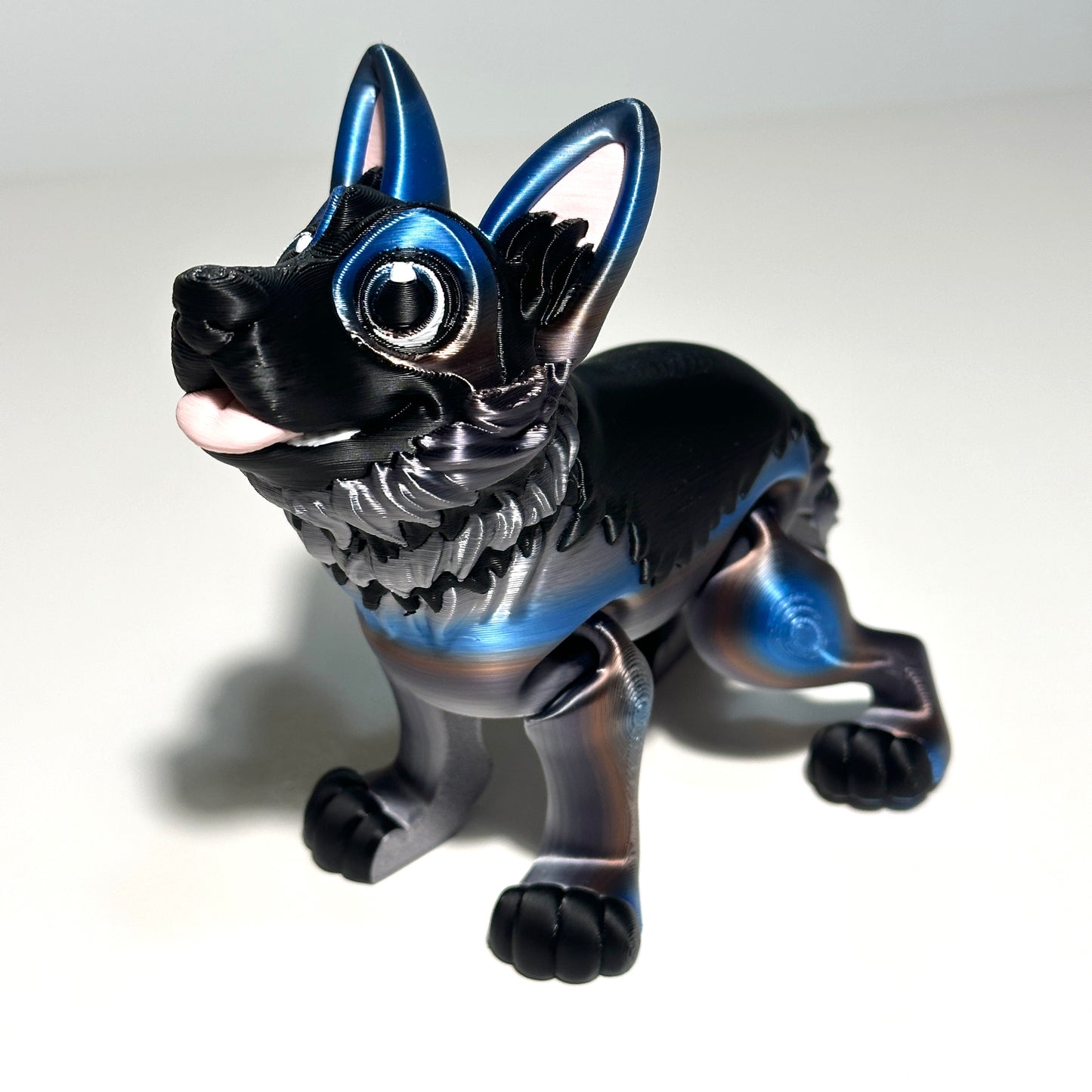 German Shepard - 3D Printed Articulating Figure