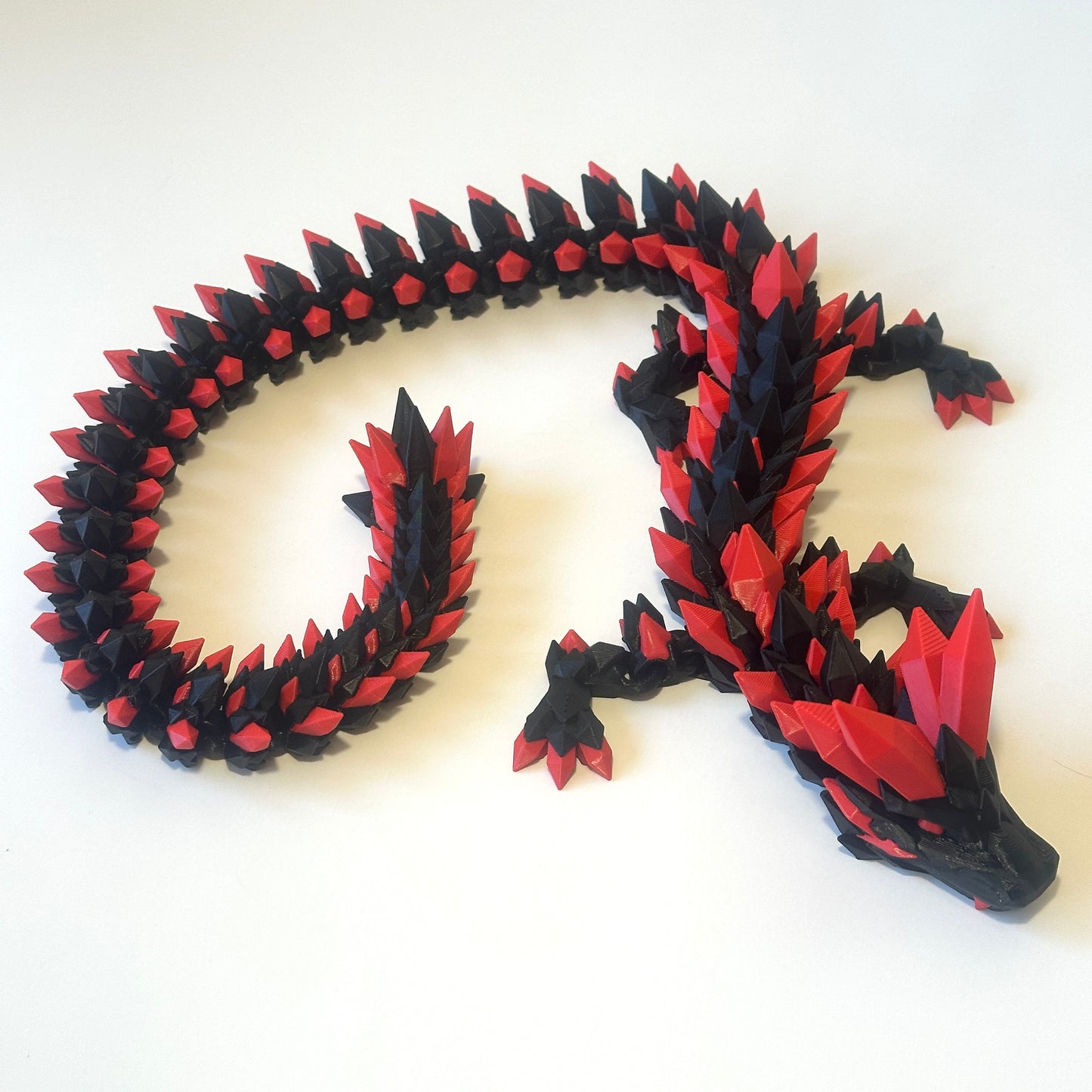 Large Crystal Dragons - 3D Printed Articulating