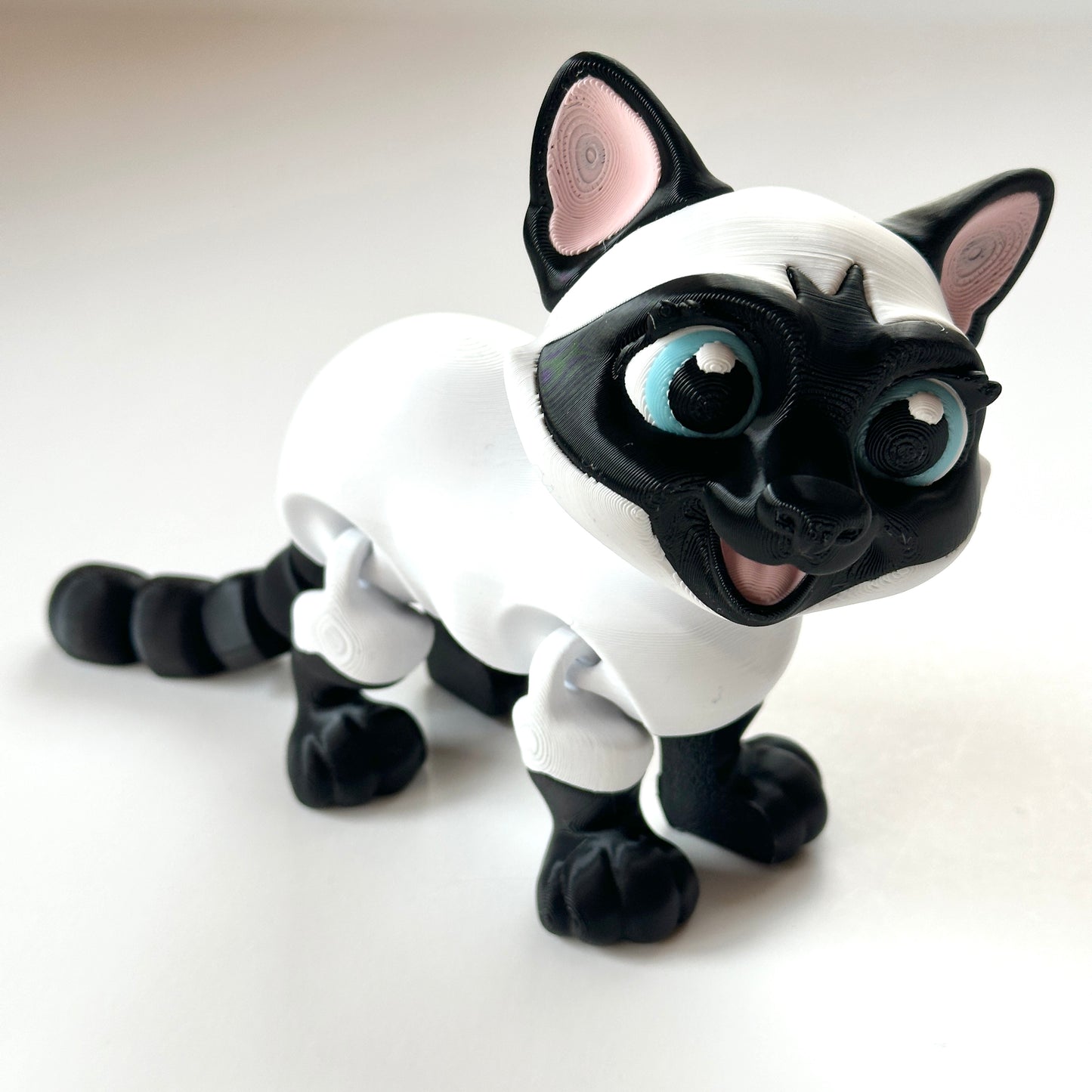 Flexi Cat - 3D Printed Articulating Figure