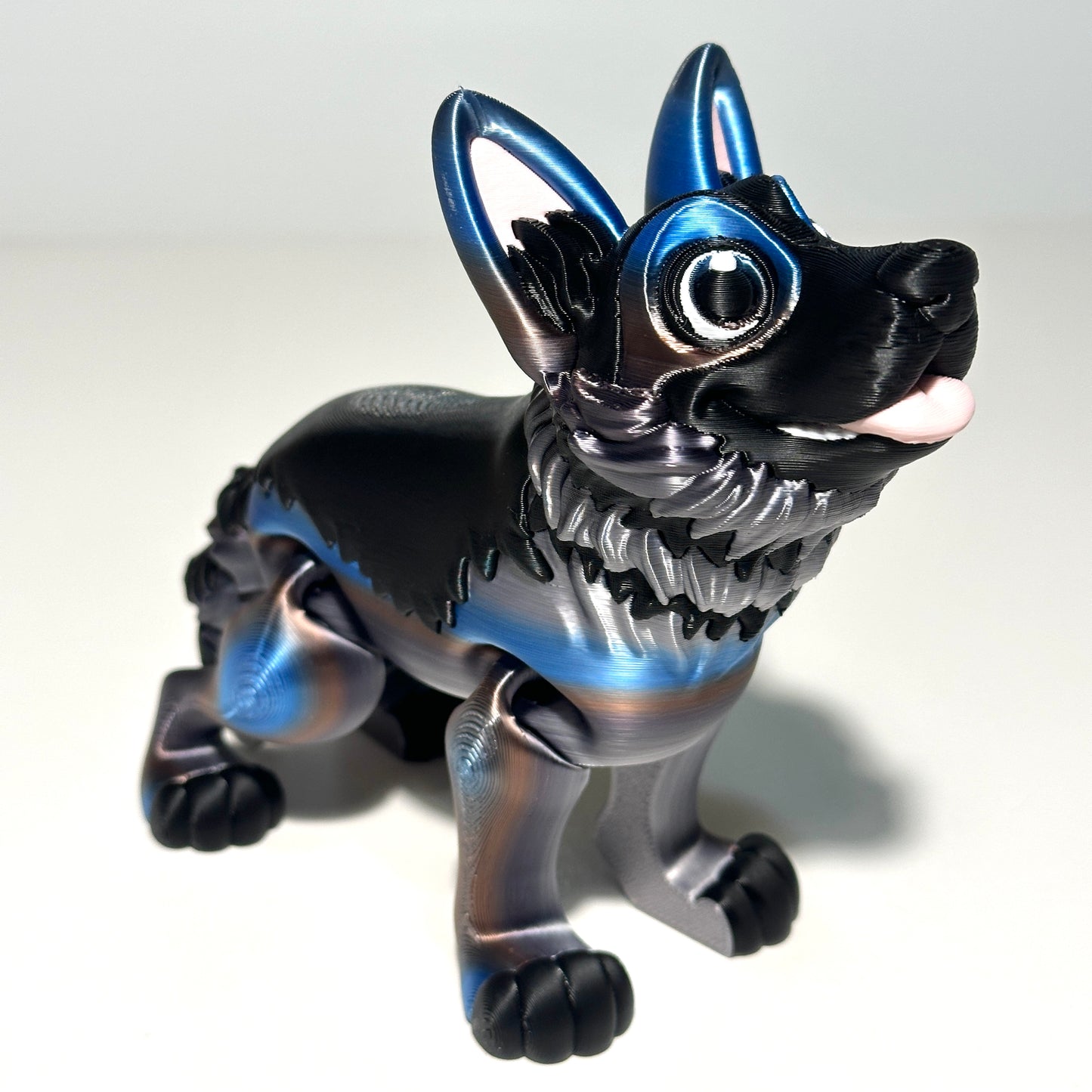 German Shepard - 3D Printed Articulating Figure