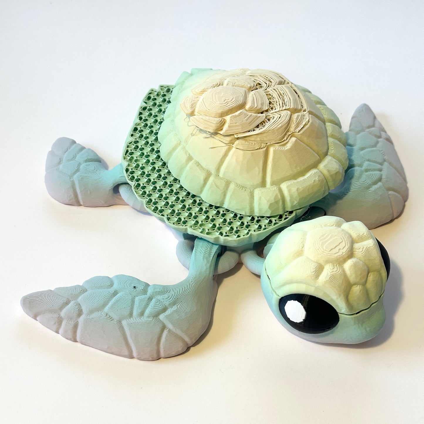 Giant Sea Turtle - 3D Printed Articulating Figure