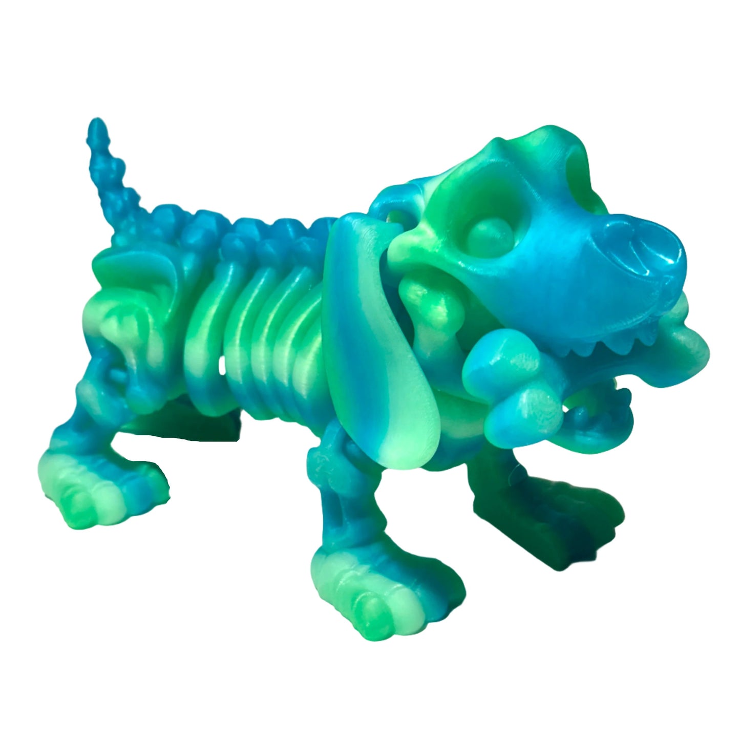 Flexi Skeli Dachshund - 3D Printed Articulating Figure