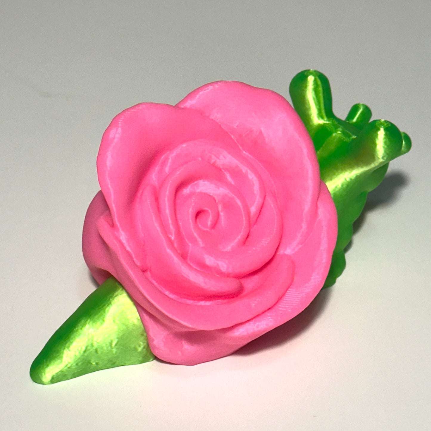 Rose Snail - 3D Printed Articulating FIgure