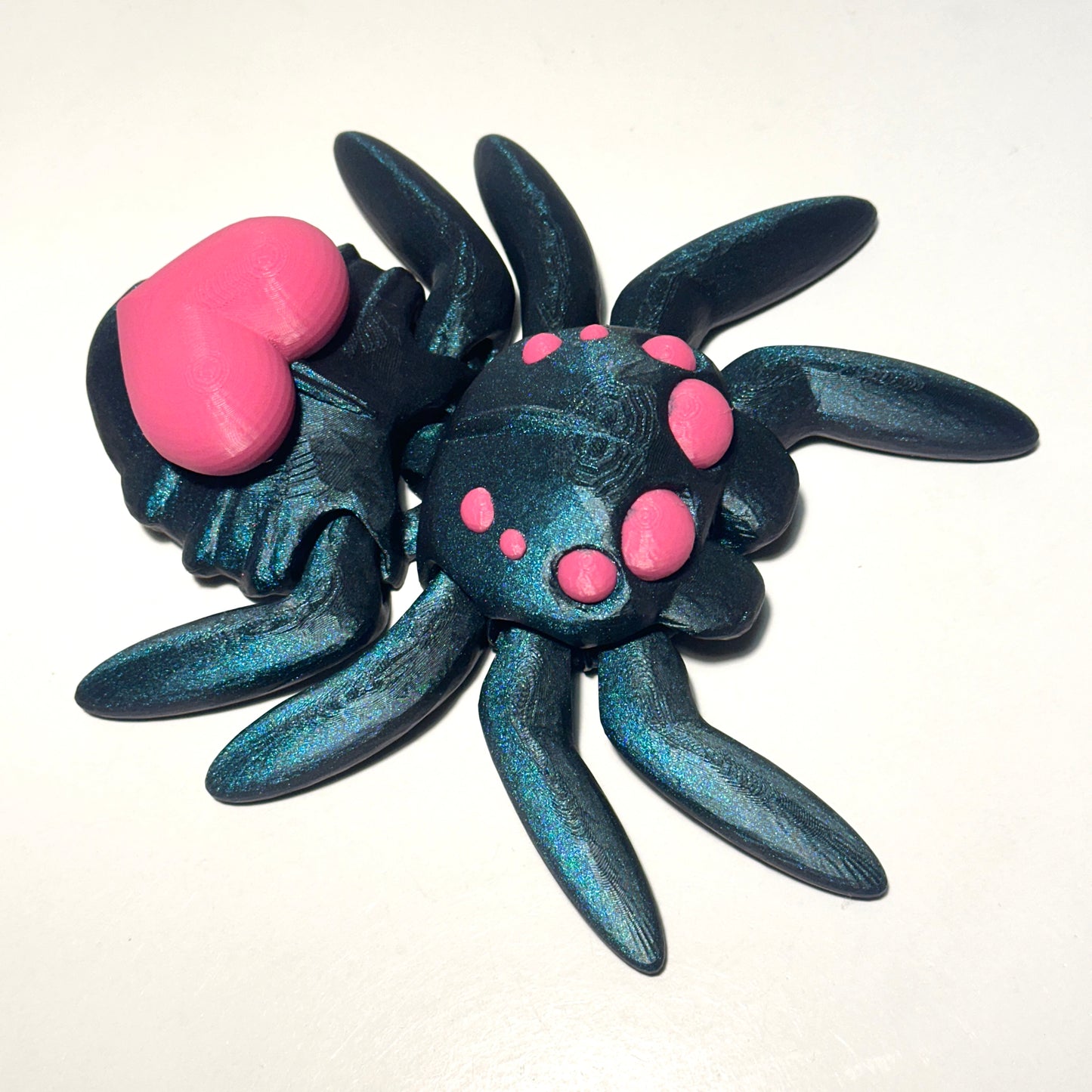 Giant Heart Spider - 3D Printed Articulating Figure