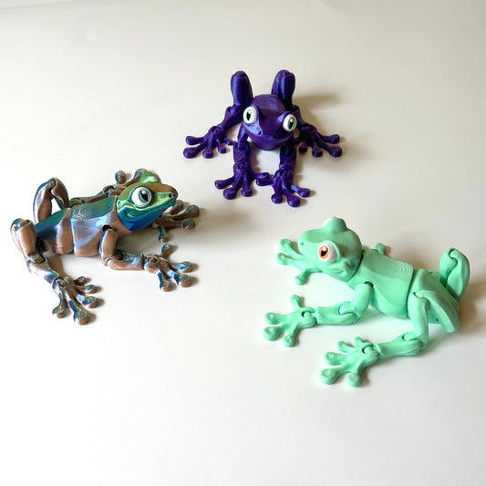 Tree Frog - 3D Printed Articulating Figure
