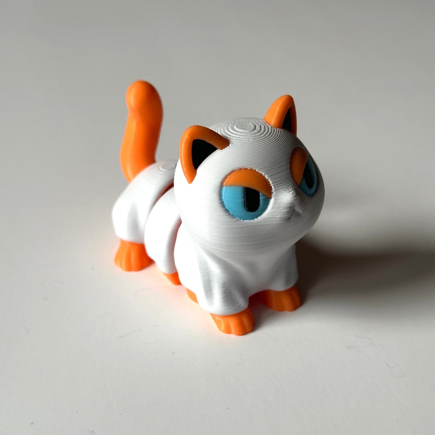 Ghost Cat - 3D Printed Articulating Figure