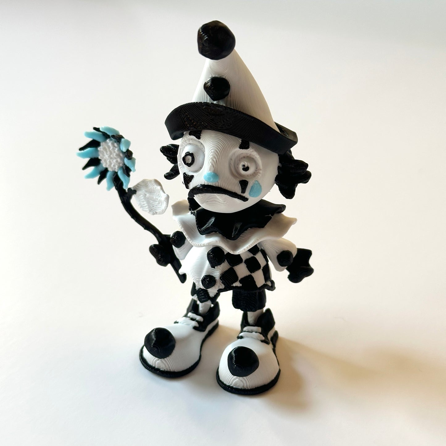 Sad Clown - 3D Printed Articulating Figure