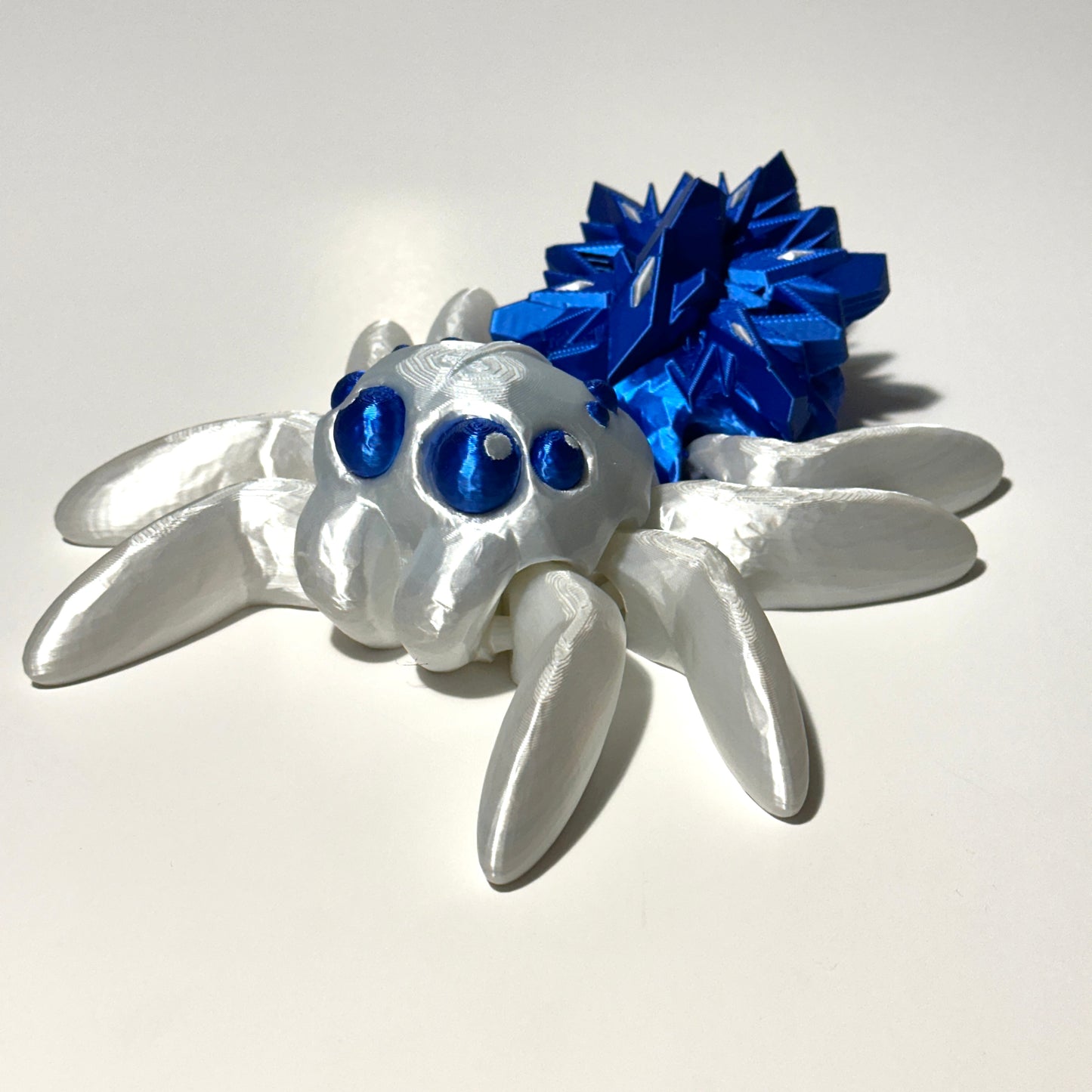 Giant Snowflake Spider - 3D Printed Articulating Figure