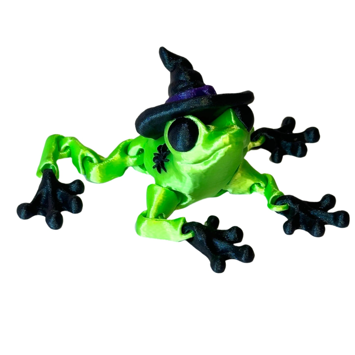 Witch Frog - 3D Printed Articulating Figure