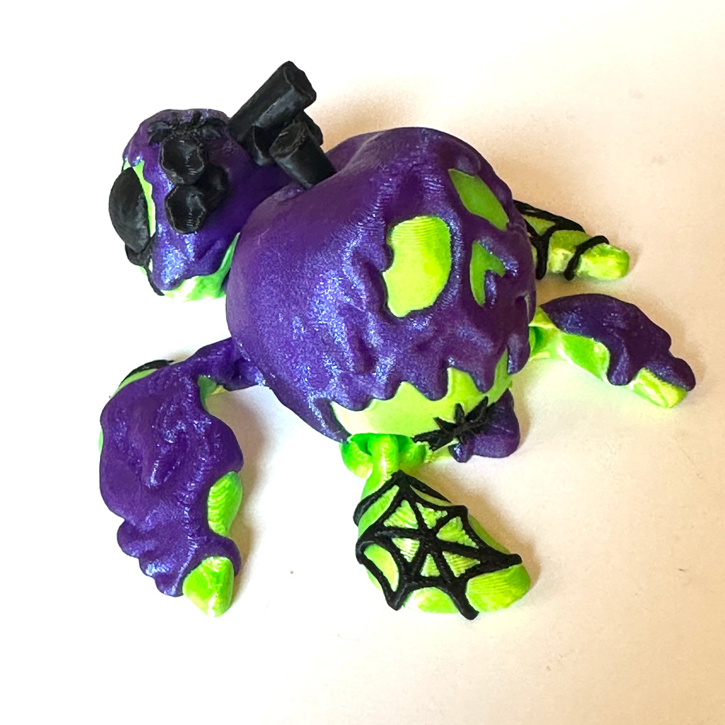 Rotten Apple Turtle - 3D Printed Articulating Figure