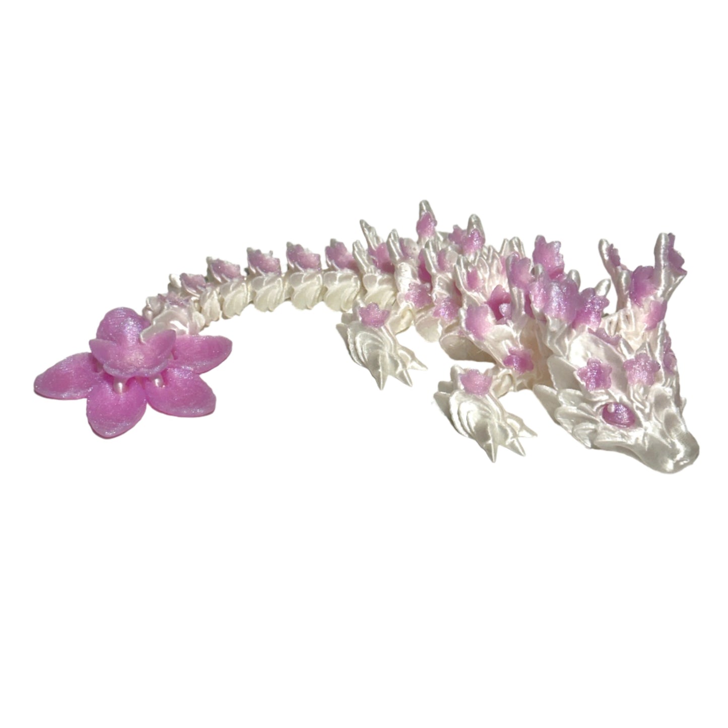 Baby Cherry Blossom Dragon - 3D Printed Articulating Figure