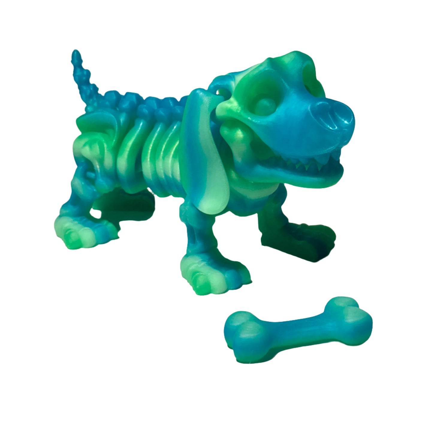 Flexi Skeli Dachshund - 3D Printed Articulating Figure