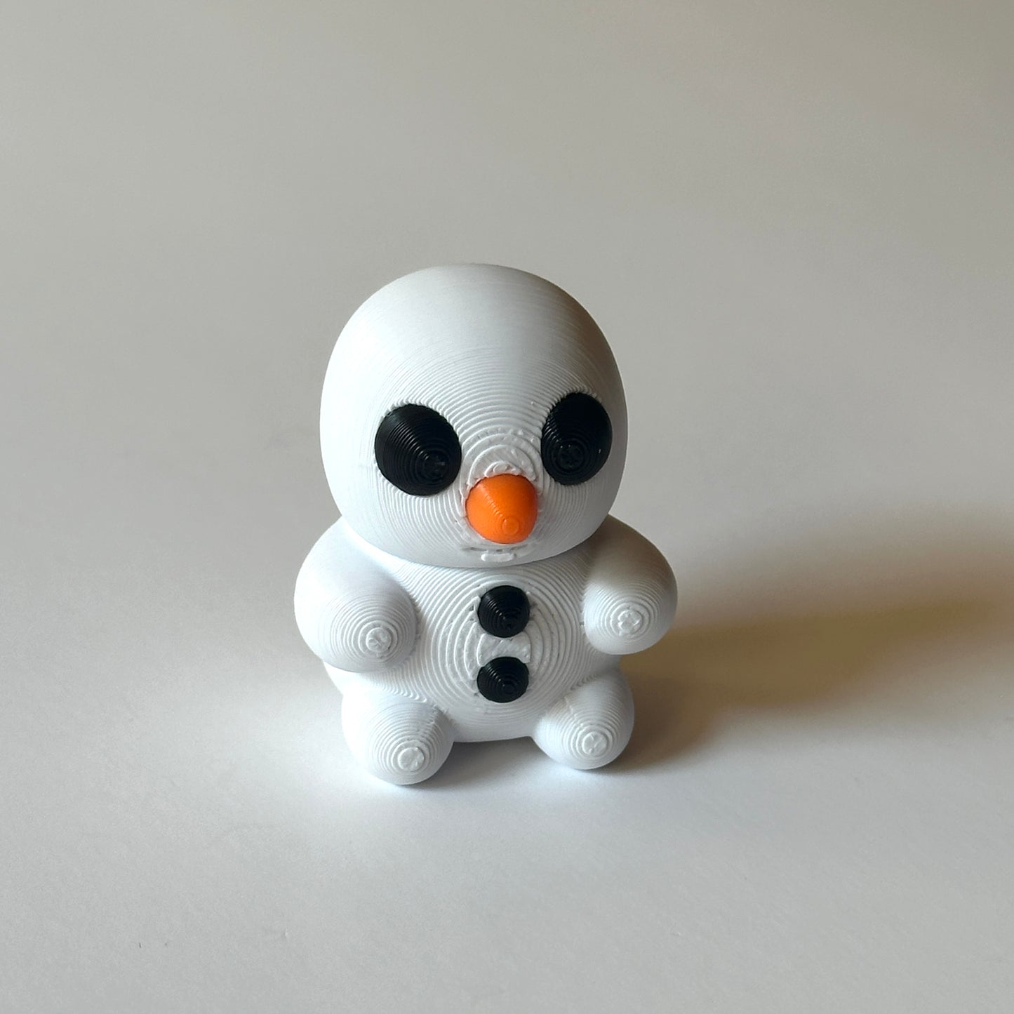 Baby Snowman - 3D Printed Articulating Figure