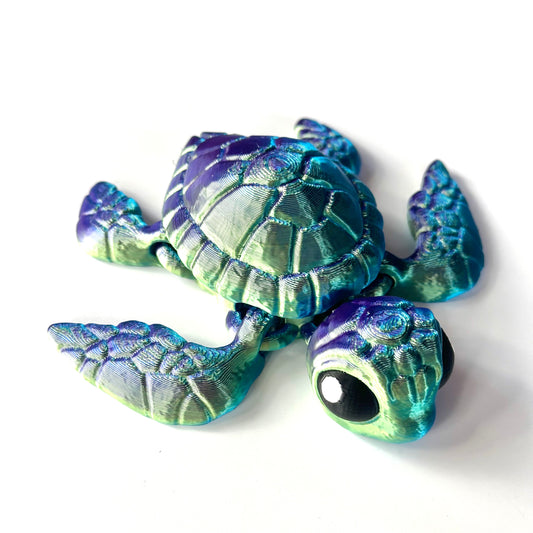 Sea Turtle - 3D Printed Articulating Figure
