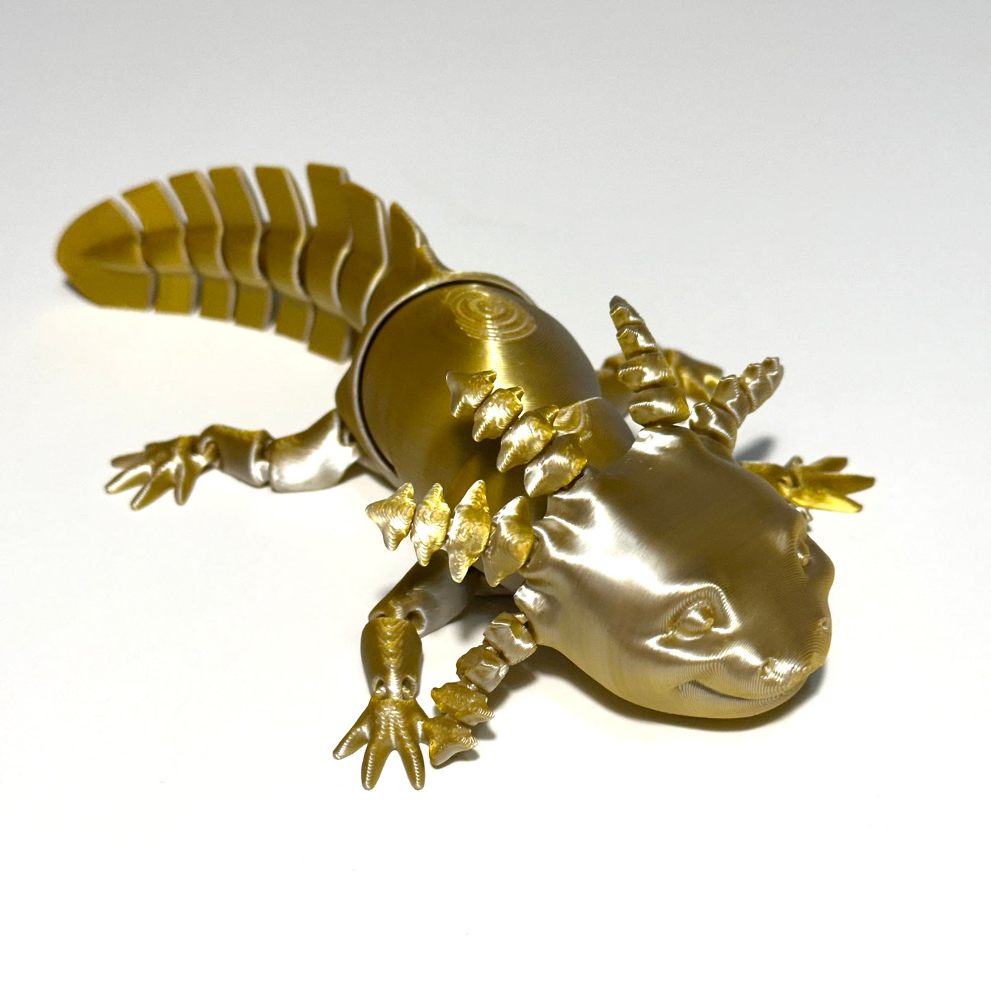 Axolotl - Fully Articulating 3D Printed Figurine