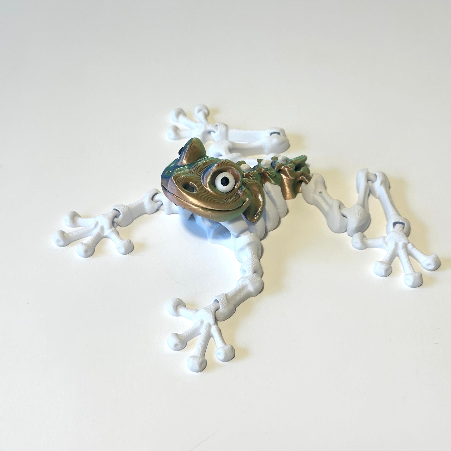 Flexi Skeleton Frog - 3D Printed Articulating Figure