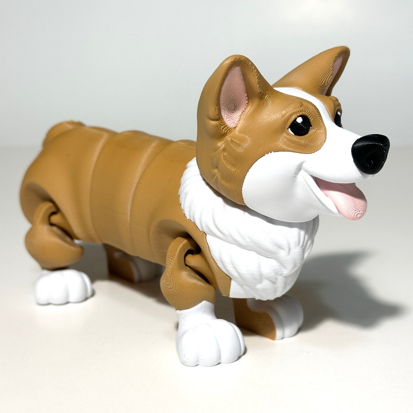 Flexi Corgi (Walle)- 3D Printed Articulating Figure