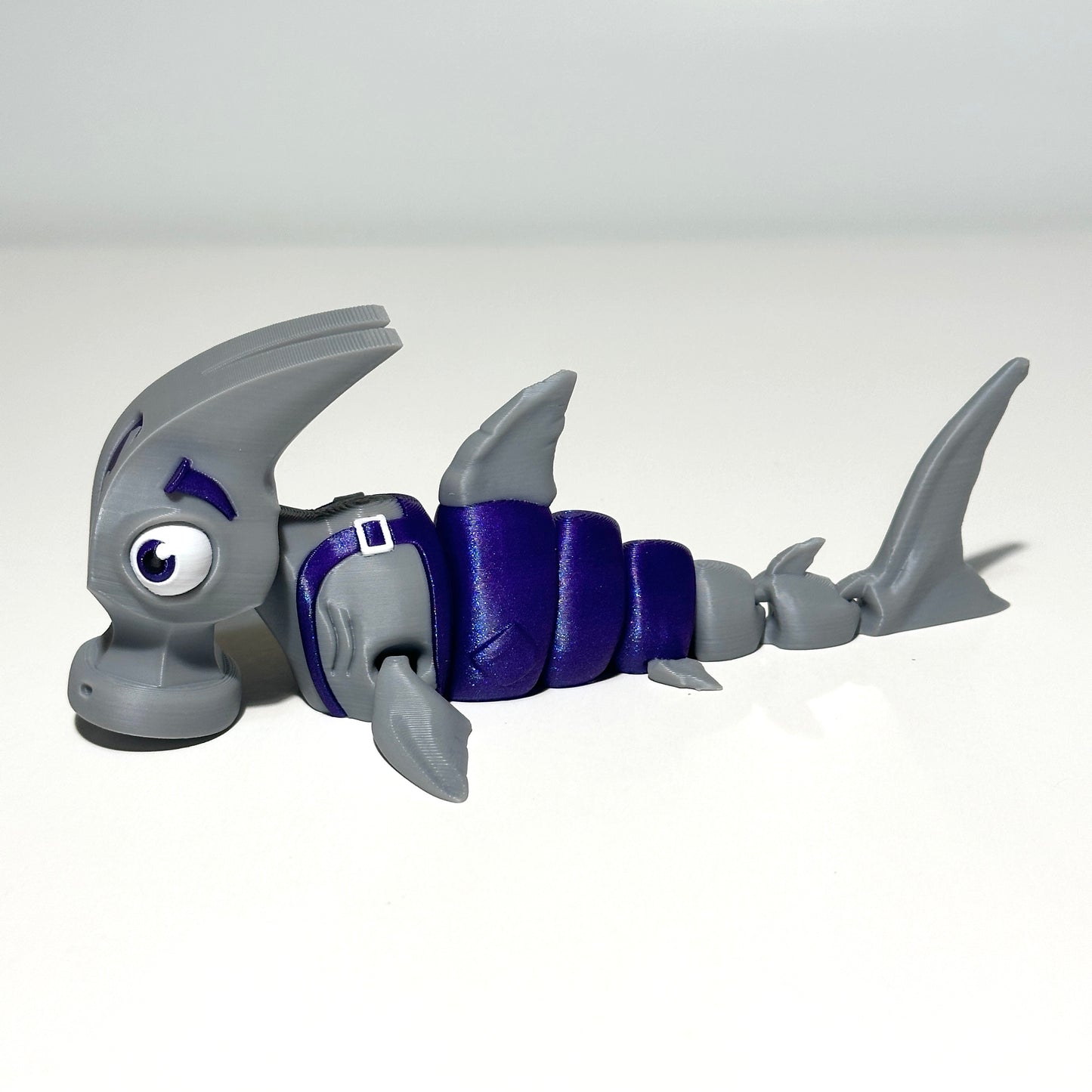 Flexi Hammerhead Shark - 3D Printed Articulating Figure