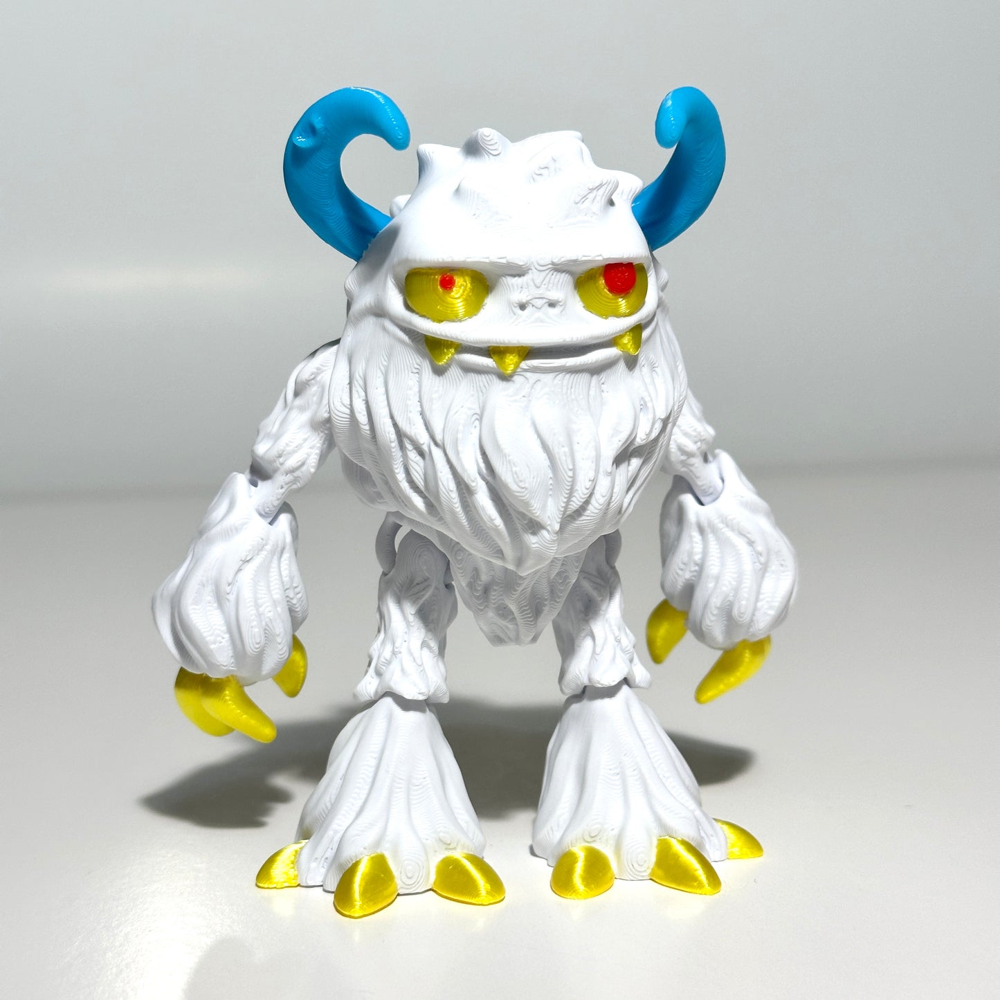 Creepy Yeti - 3D Printed Articulating FIgure