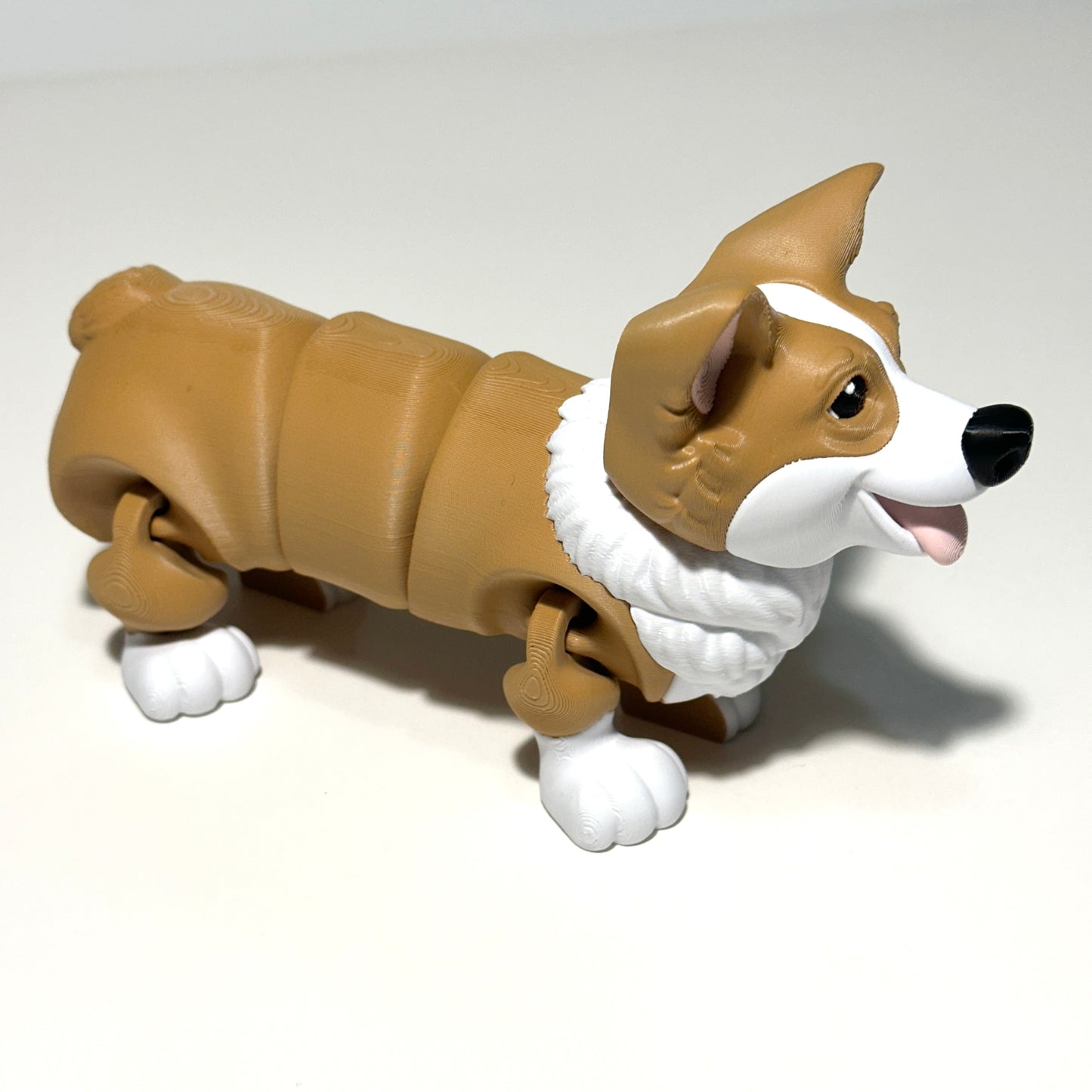 Flexi Corgi (Walle)- 3D Printed Articulating Figure