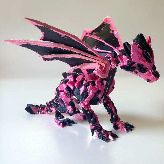 Great Stone Dragon - 3D Printed Articulating Dragon
