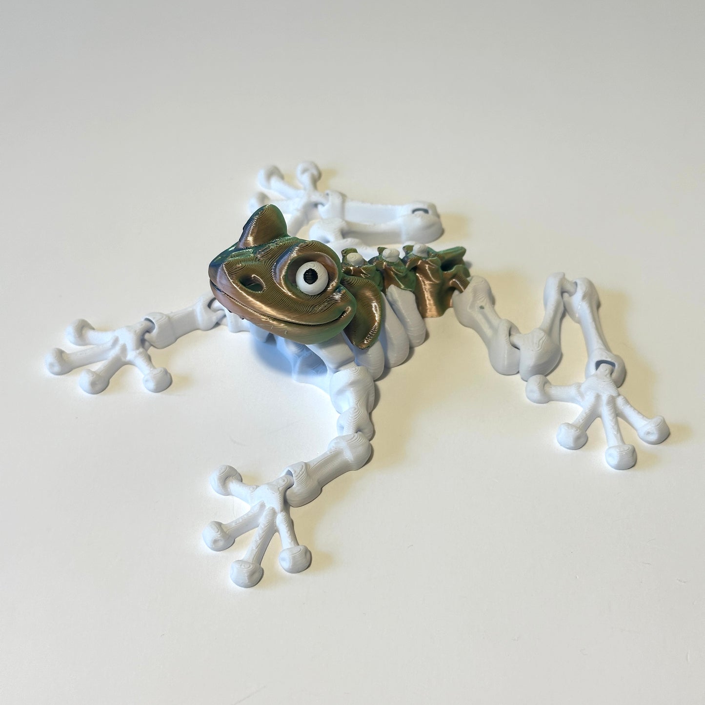 Flexi Skeleton Frog - 3D Printed Articulating Figure