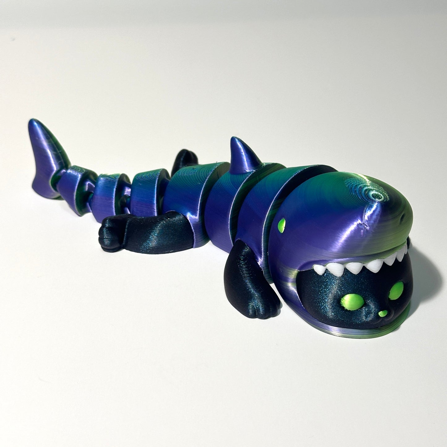 Flexi Cat Shark - 3D Printed Articulating Figure