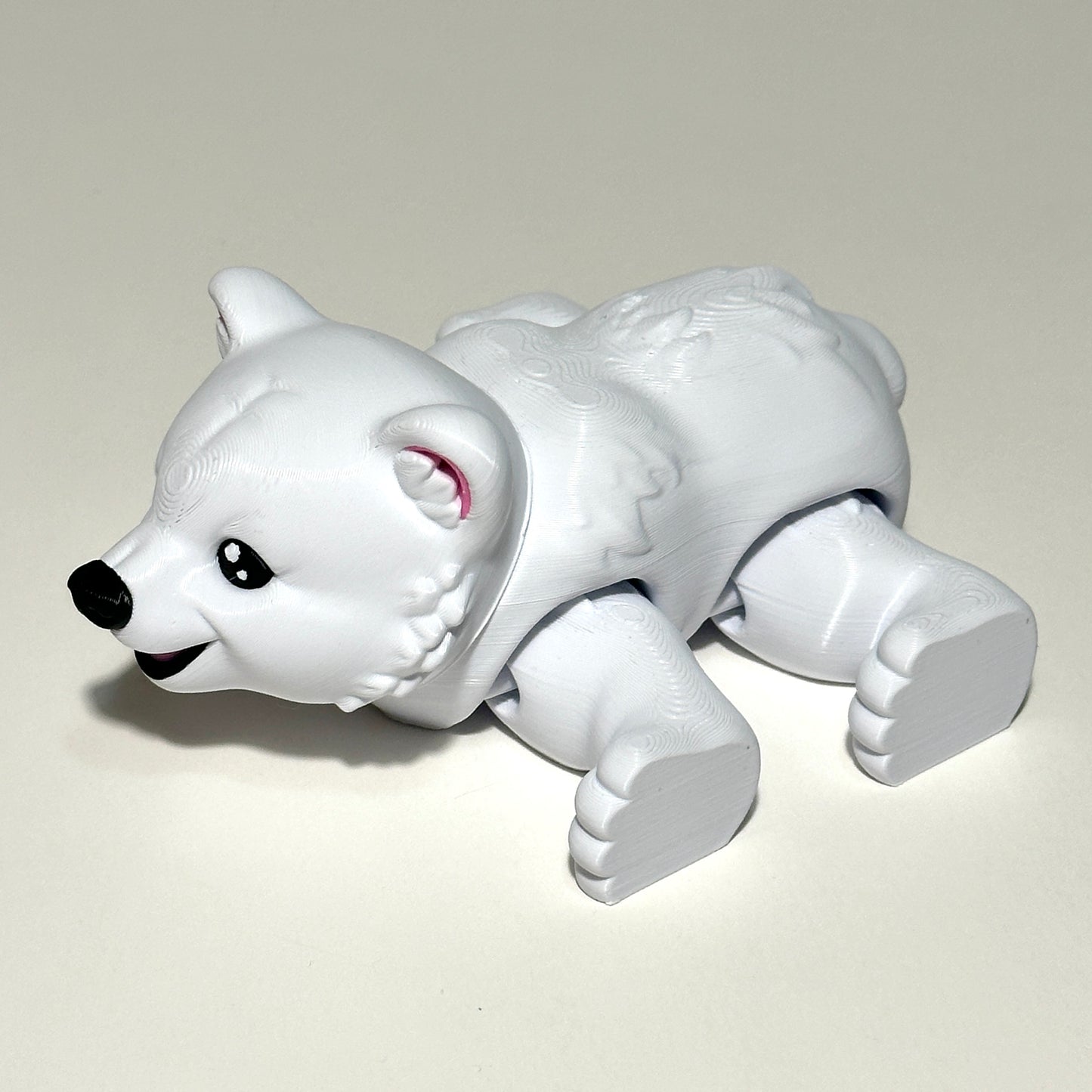 Polar Bear - 3D Printed Articulating Figure