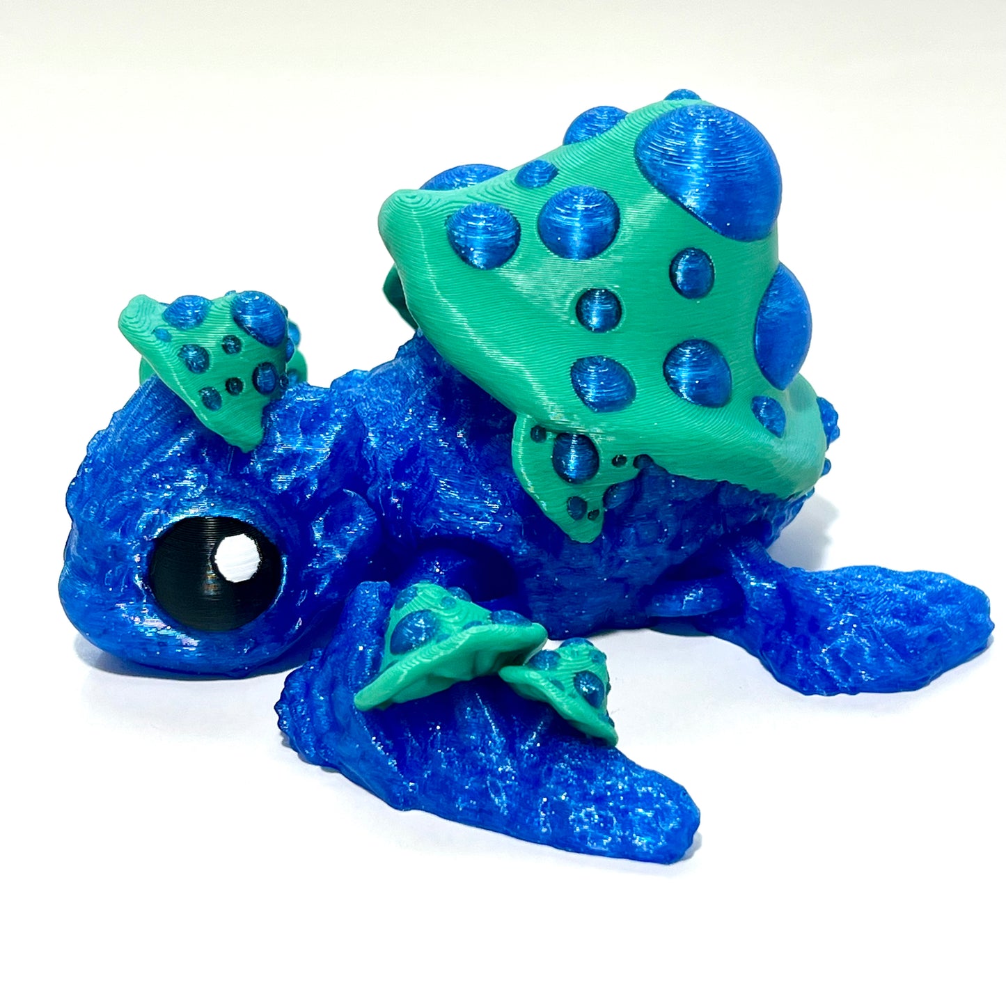Mushroom Turtle - 3D Printed Articulating Figure