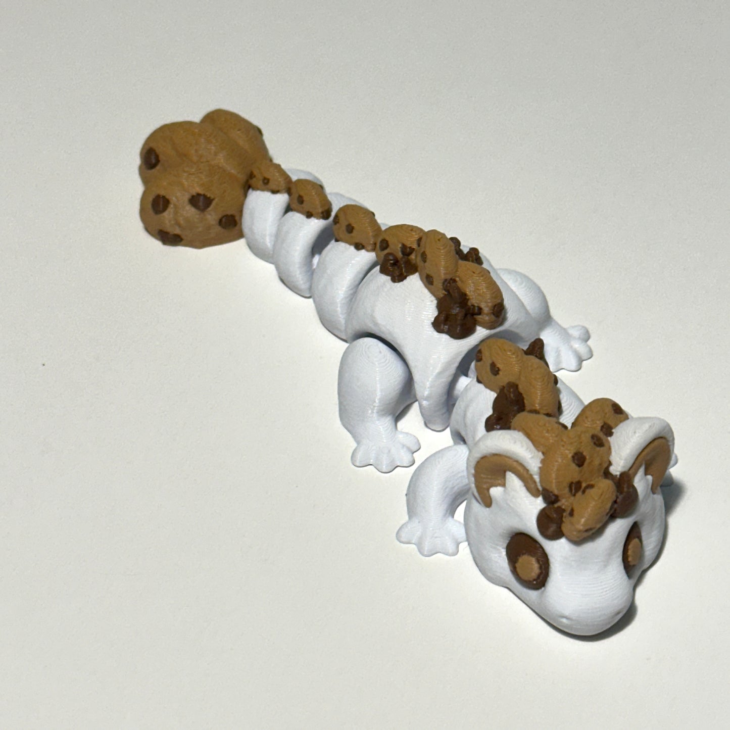 Milk and Cookies Dragon - 3D Printed Articulating Figure