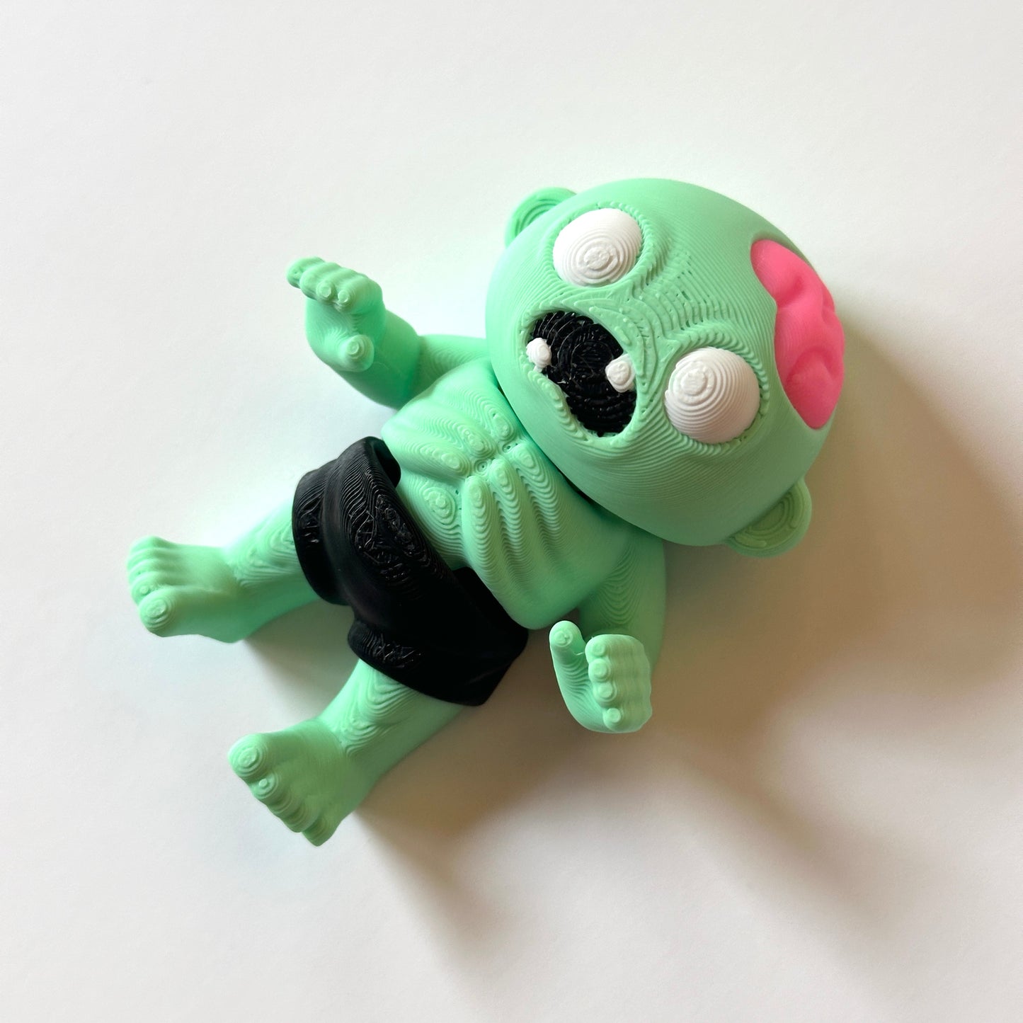 Flexi Zombie - 3D Printed Articulating Figure