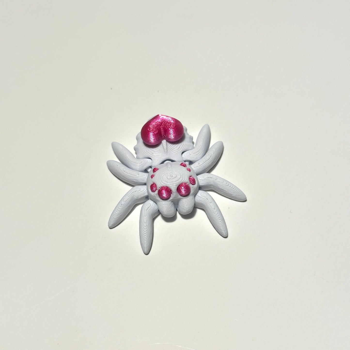 Tiny Heart Spider - 3D Printed Articulating Figure