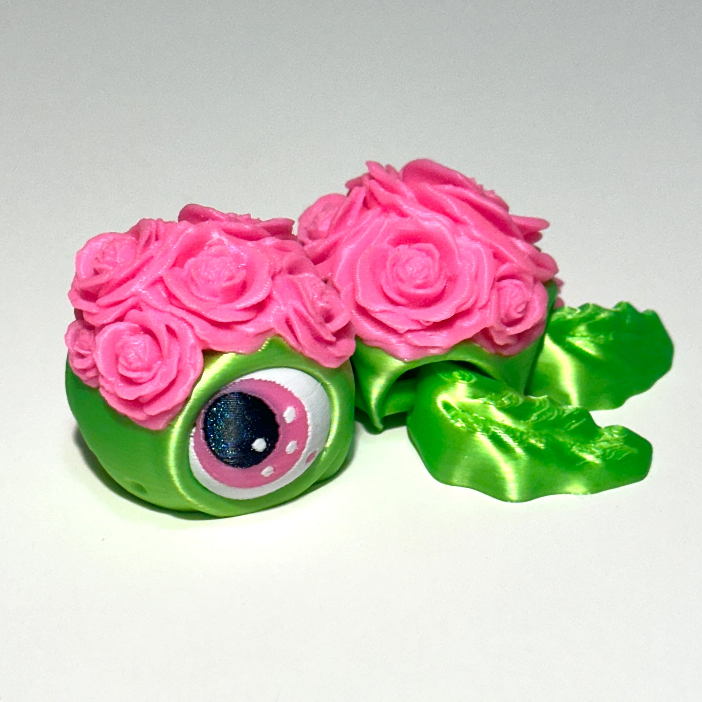 Rose Turtle - 3D Printed Articulating Figure