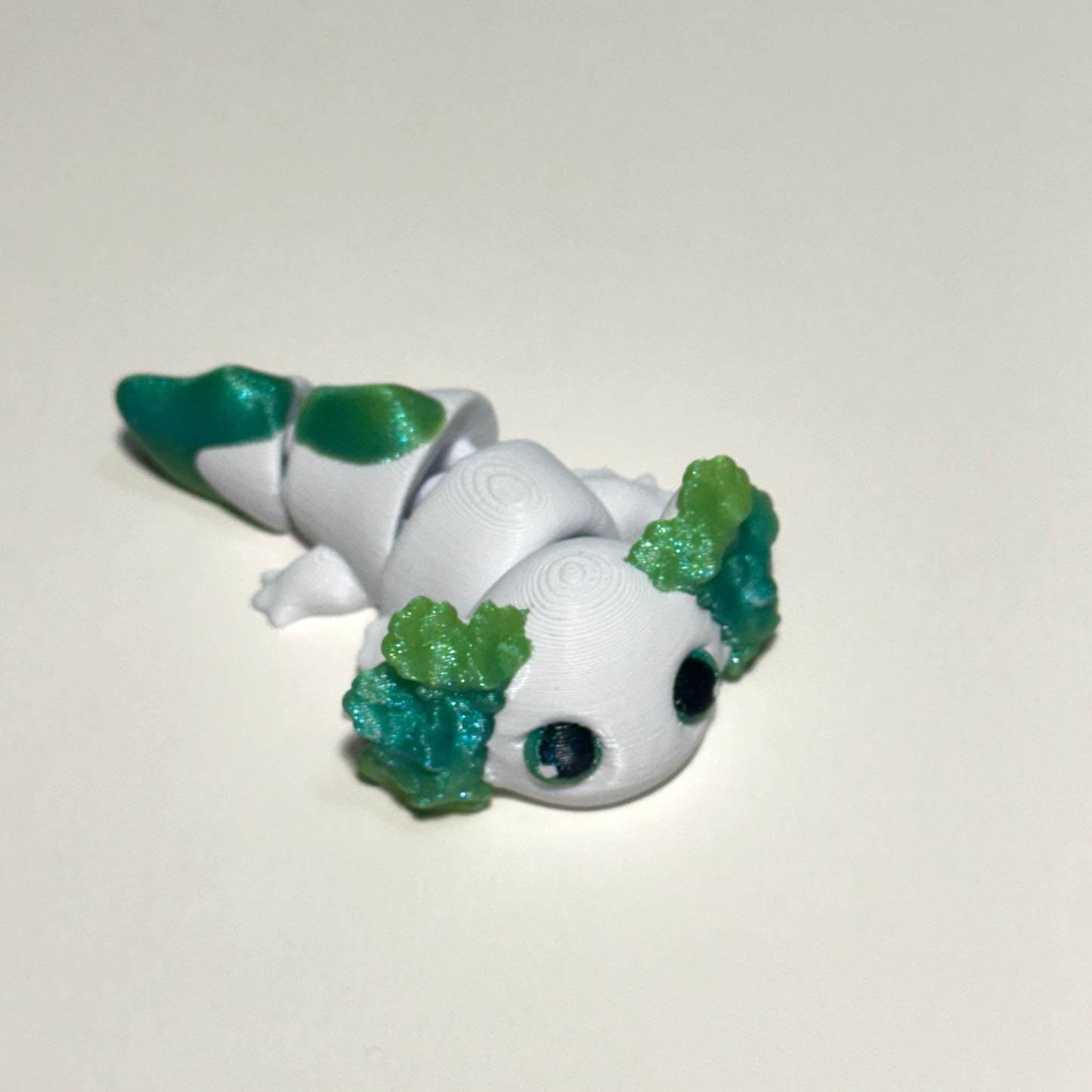 Tiny Luckolotl - 3D Printed Articulating Figure