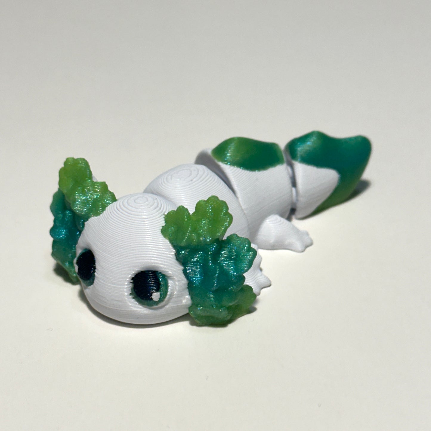 Tiny Luckolotl - 3D Printed Articulating Figure