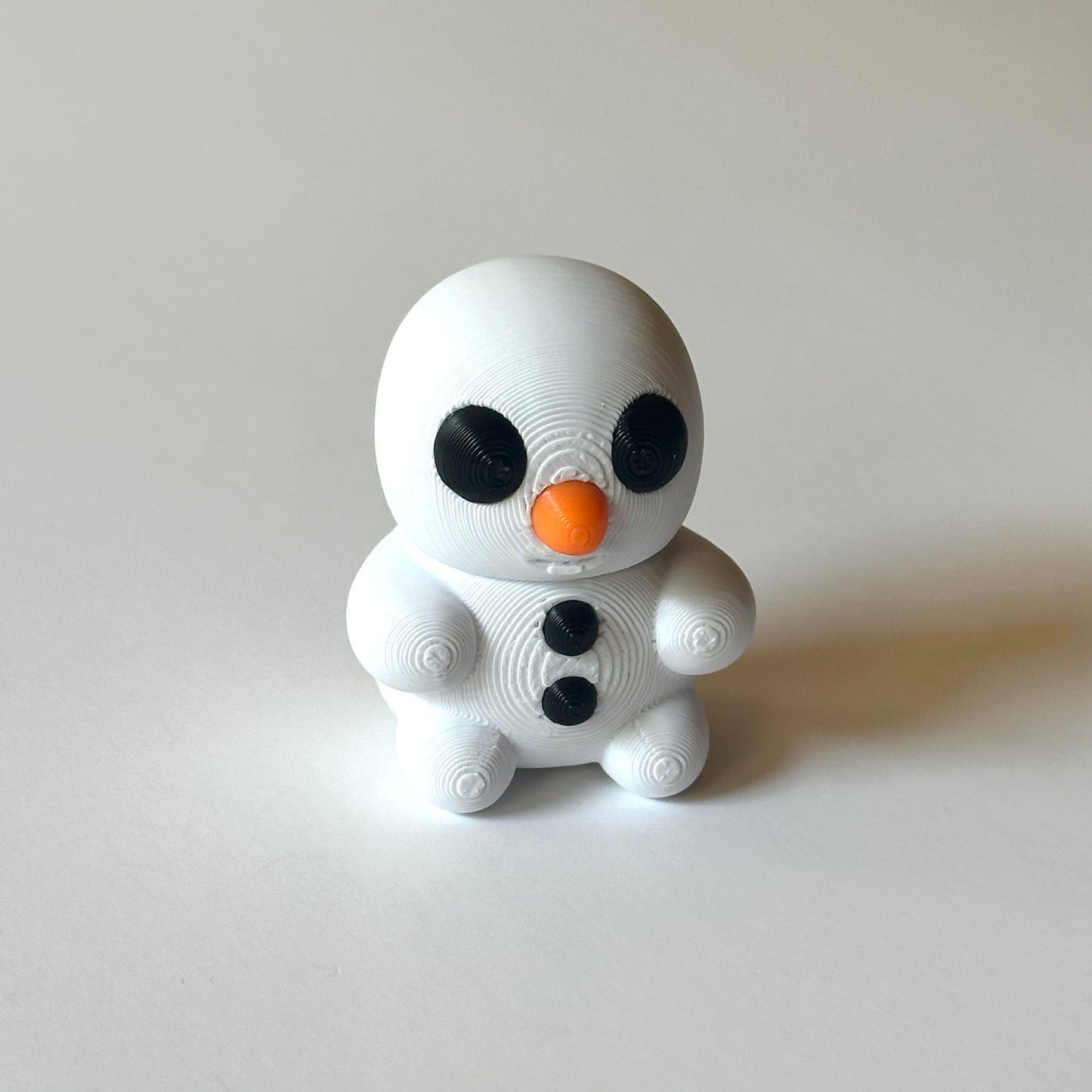 Baby Snowman - 3D Printed Articulating Figure