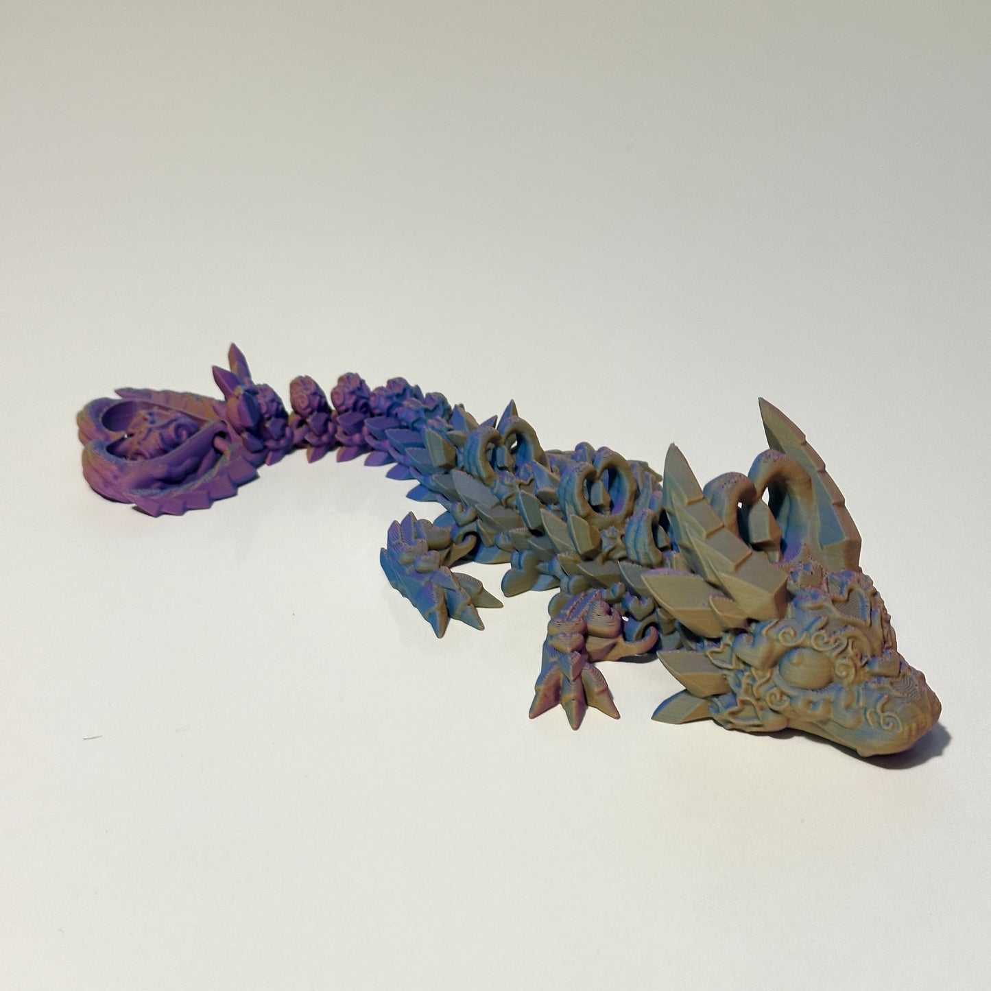 Baby Dark Heart Dragon - 3D Printed Articulating Figure