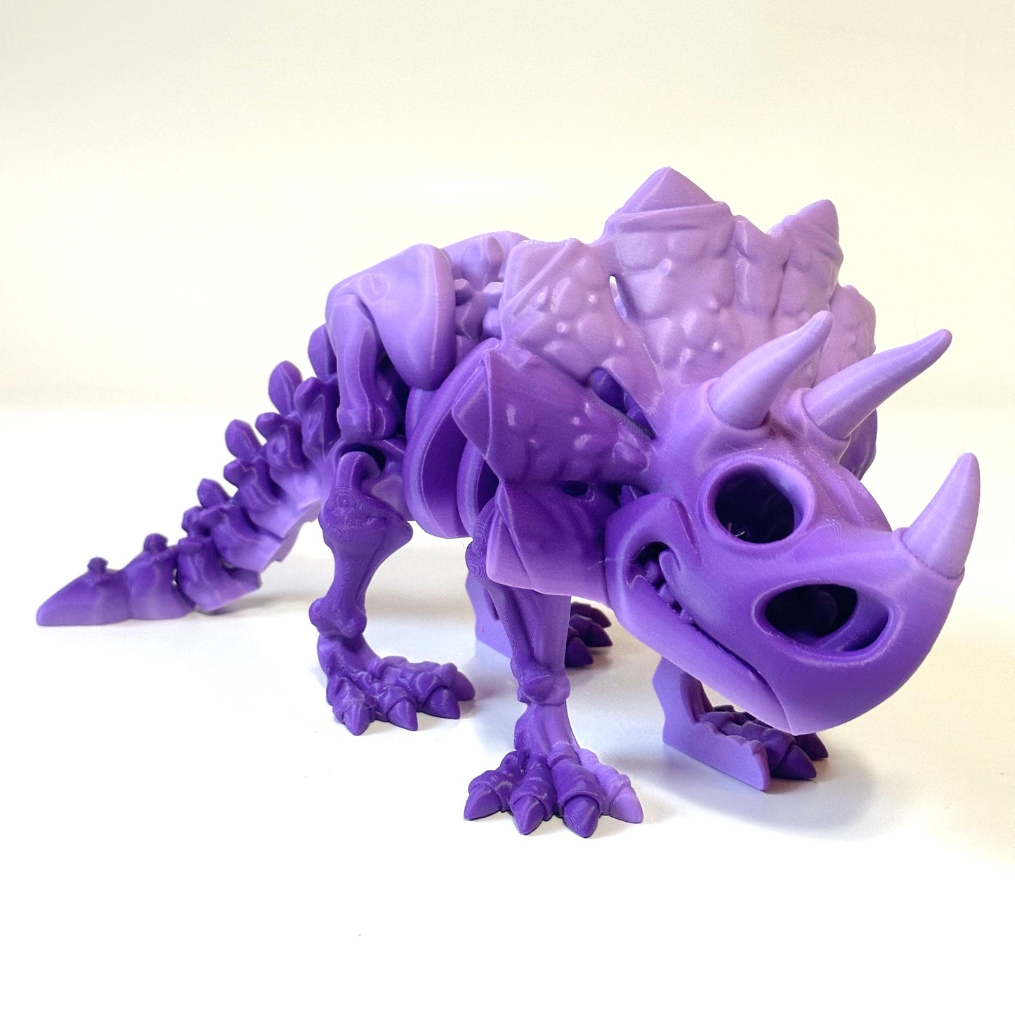 Giant Flexi Triceratops - 3D Printed Articulating Figure