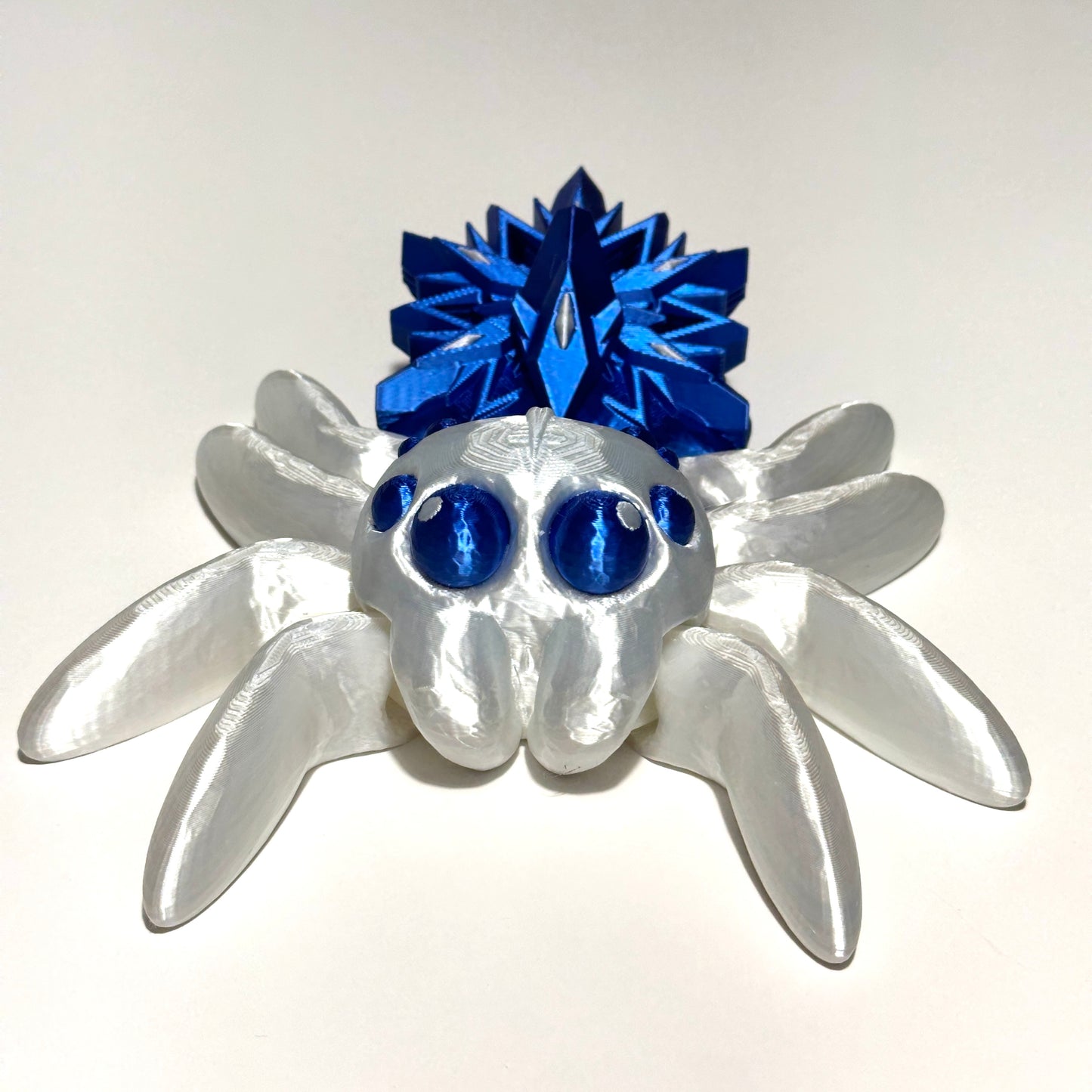 Giant Snowflake Spider - 3D Printed Articulating Figure