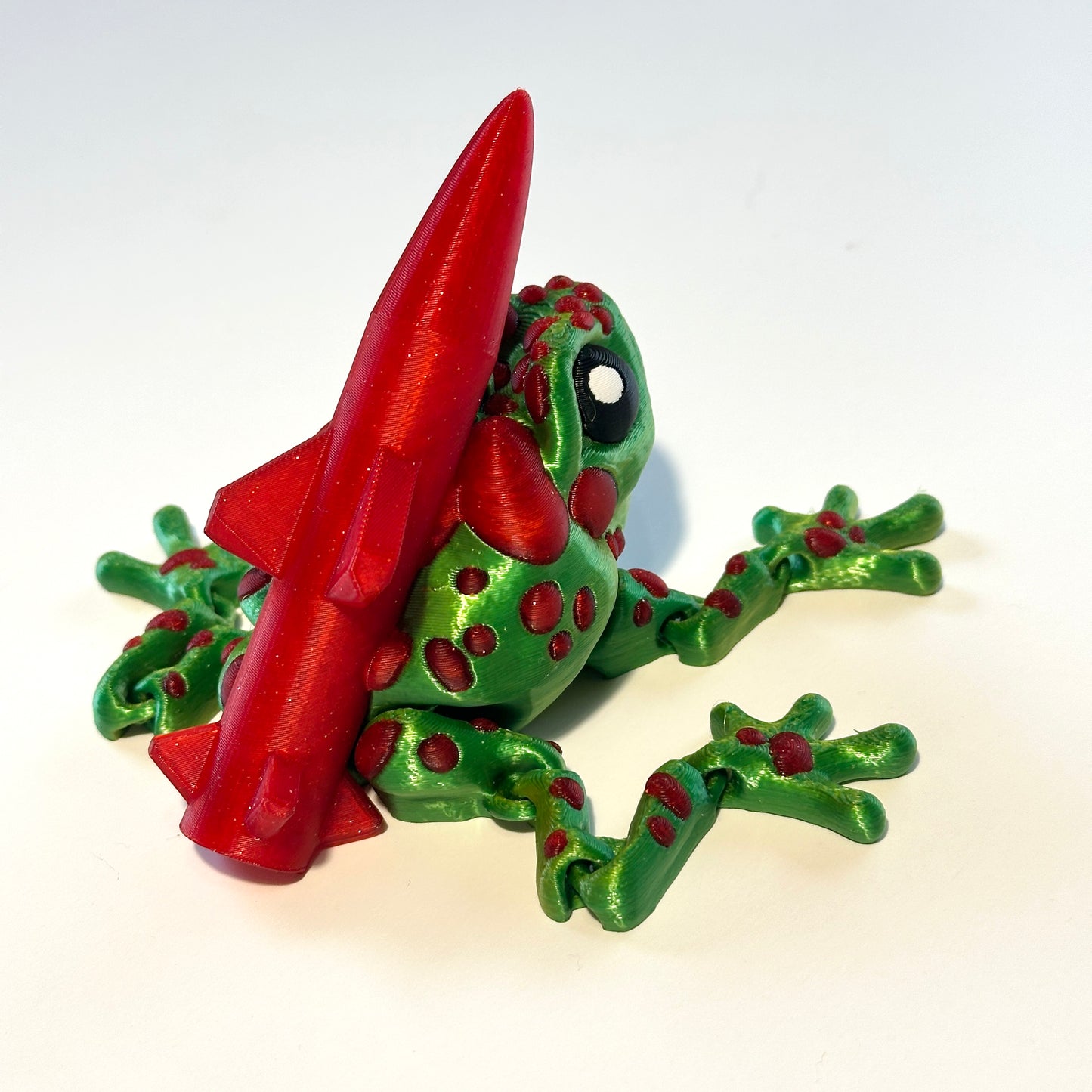 Missiletoad - 3D Printed Articulating Figure