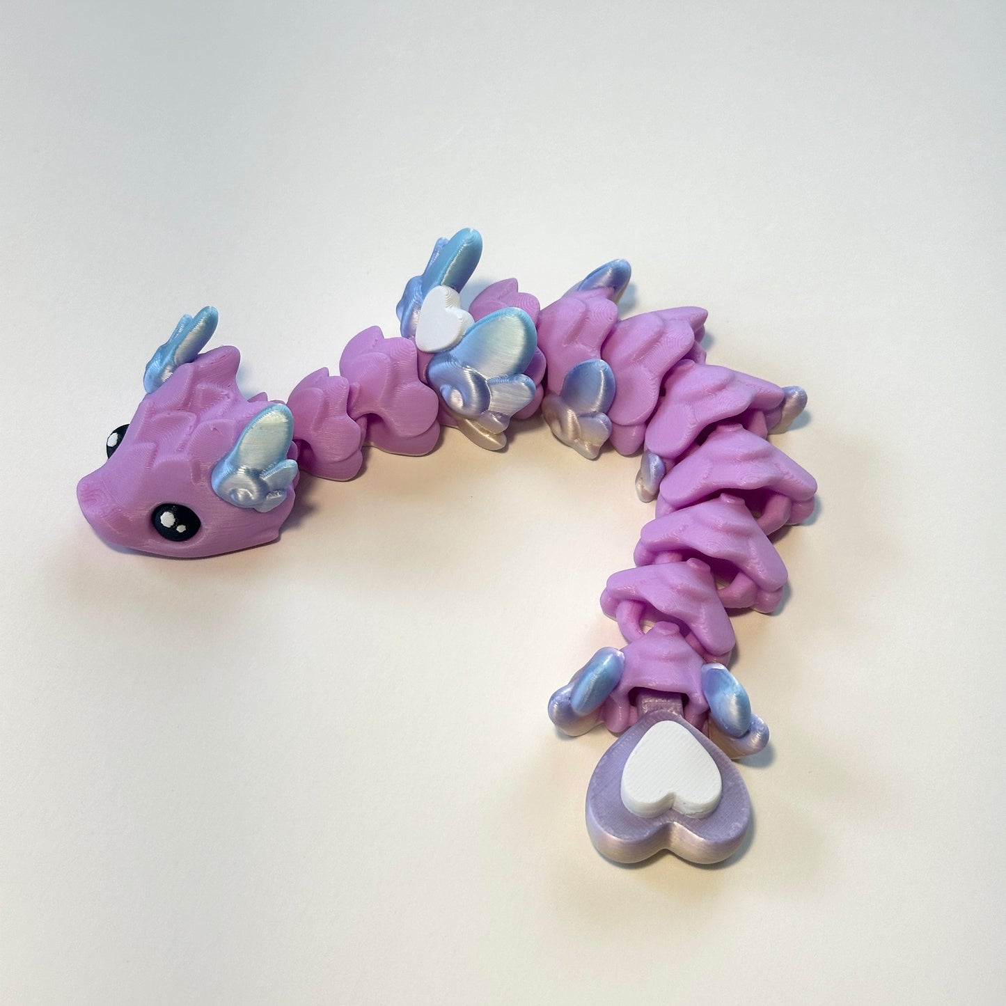 Heart Snake - 3D Printed Articulating Figure